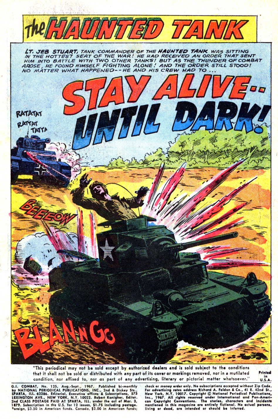Read online G.I. Combat (1952) comic -  Issue #125 - 3