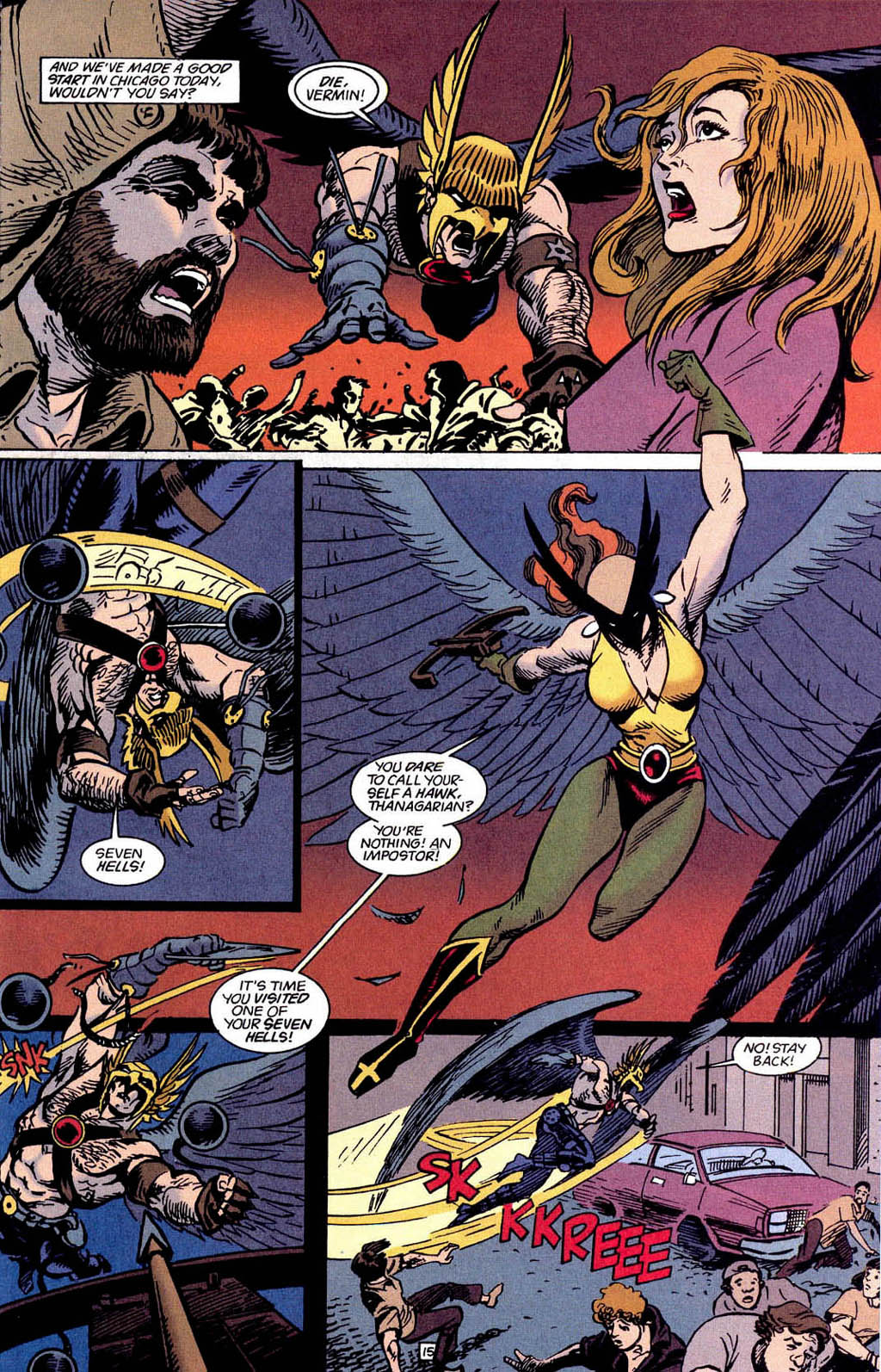 Hawkman (1993) Issue #26 #29 - English 16