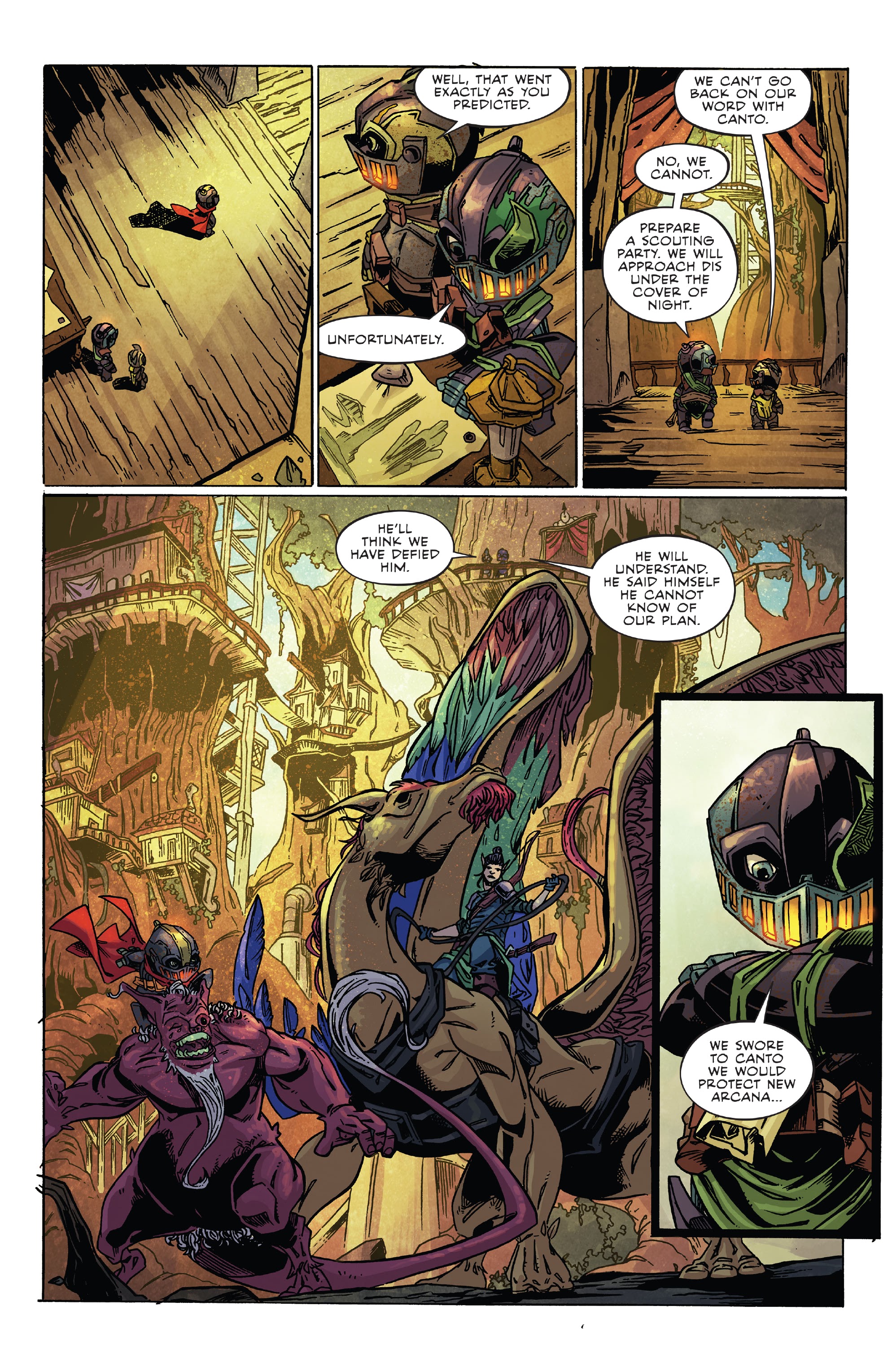 Read online Canto III: Lionhearted comic -  Issue #1 - 25