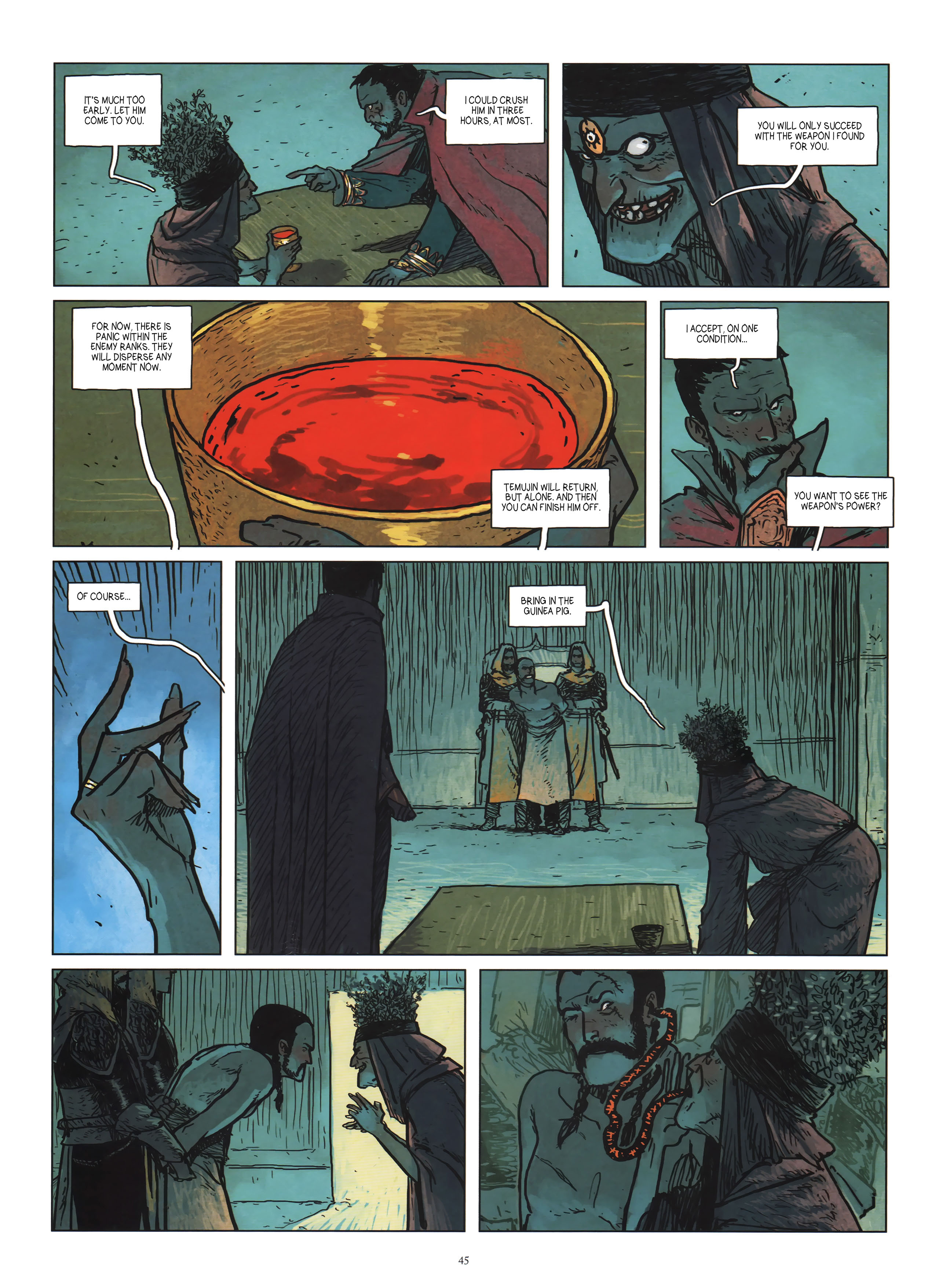 Read online Temujin comic -  Issue #2 - 47