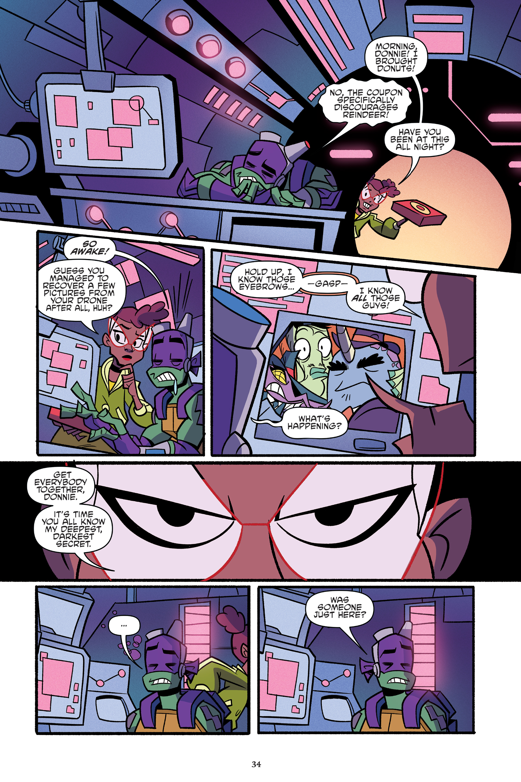 Read online Rise of the Teenage Mutant Ninja Turtles: Sound Off! comic -  Issue # _TPB - 35