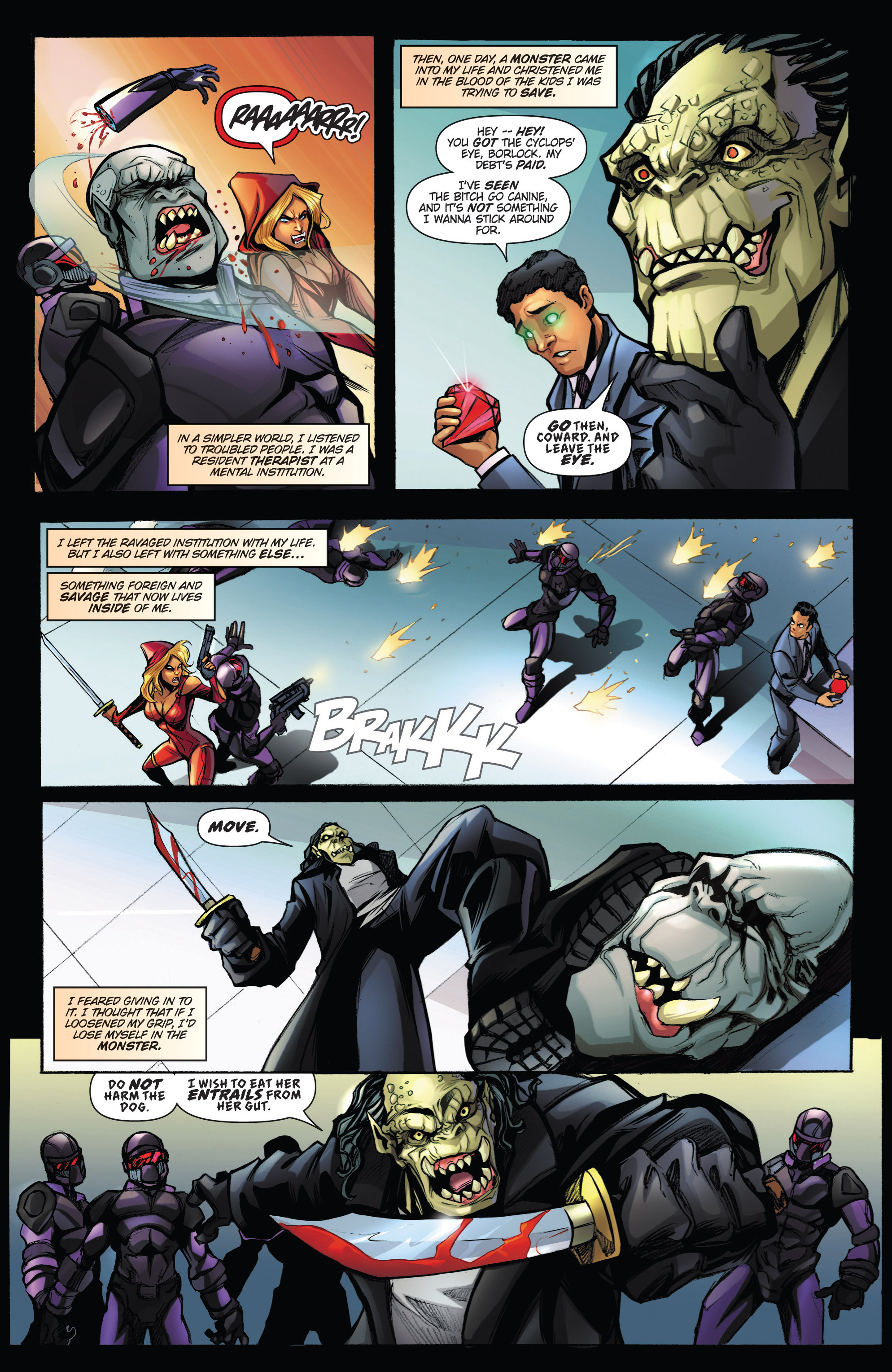 Read online Grimm Fairy Tales presents Code Red comic -  Issue # TPB - 33