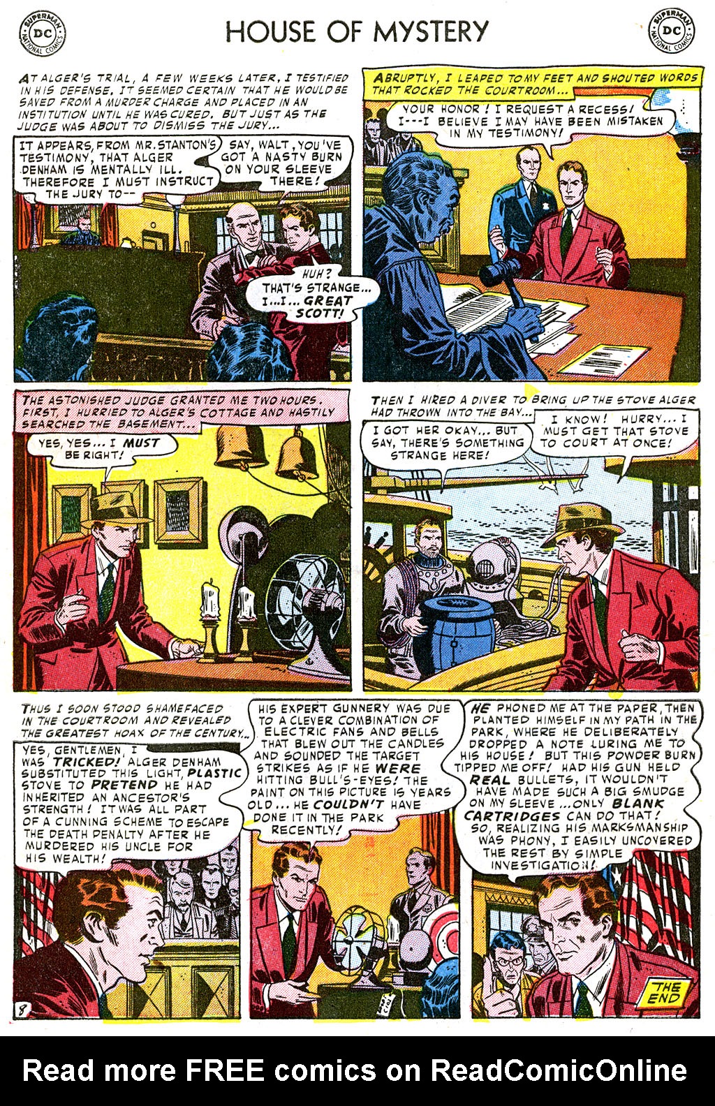Read online House of Mystery (1951) comic -  Issue #7 - 10