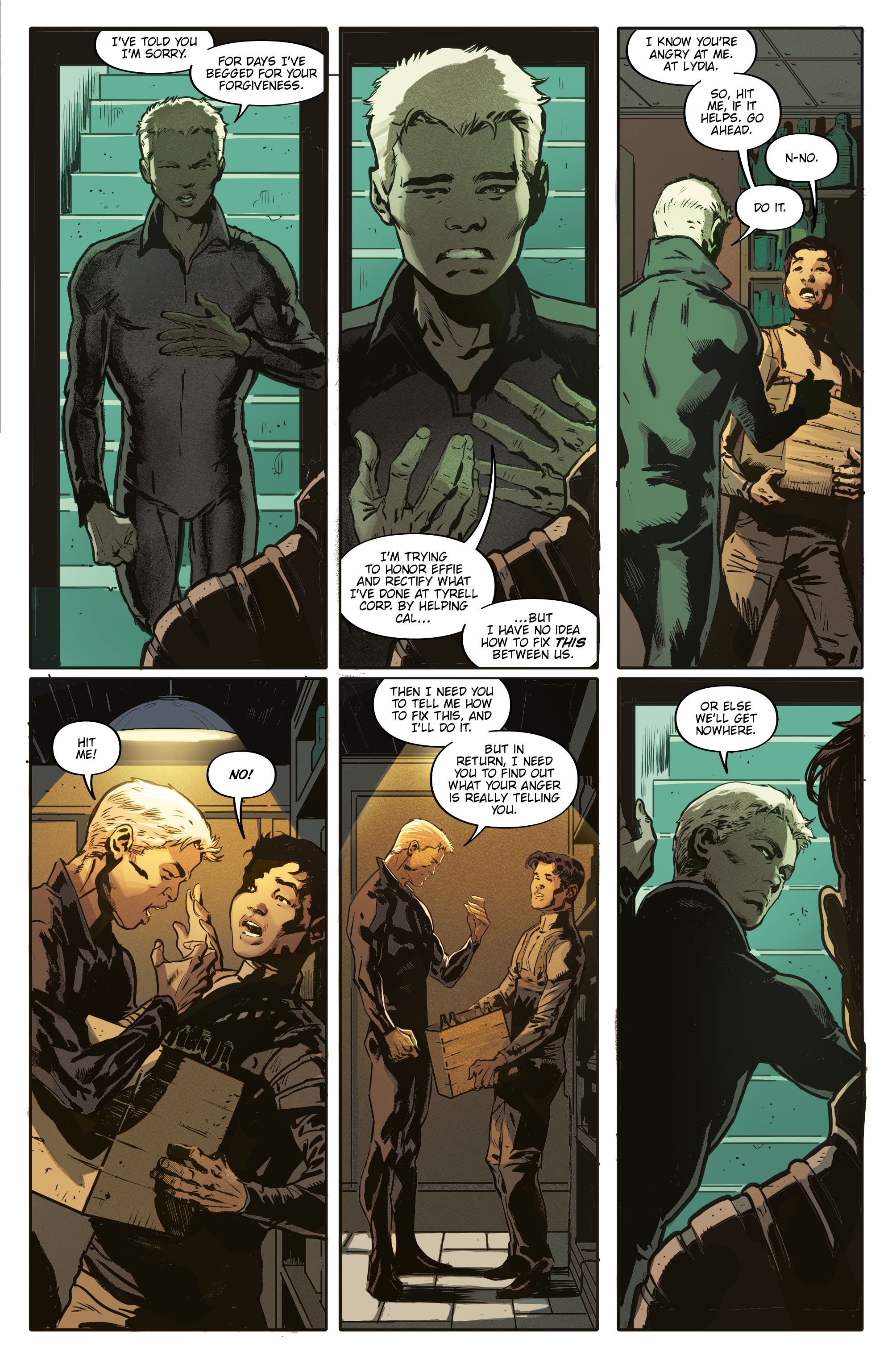 Read online Blade Runner Origins comic -  Issue #5 - 17