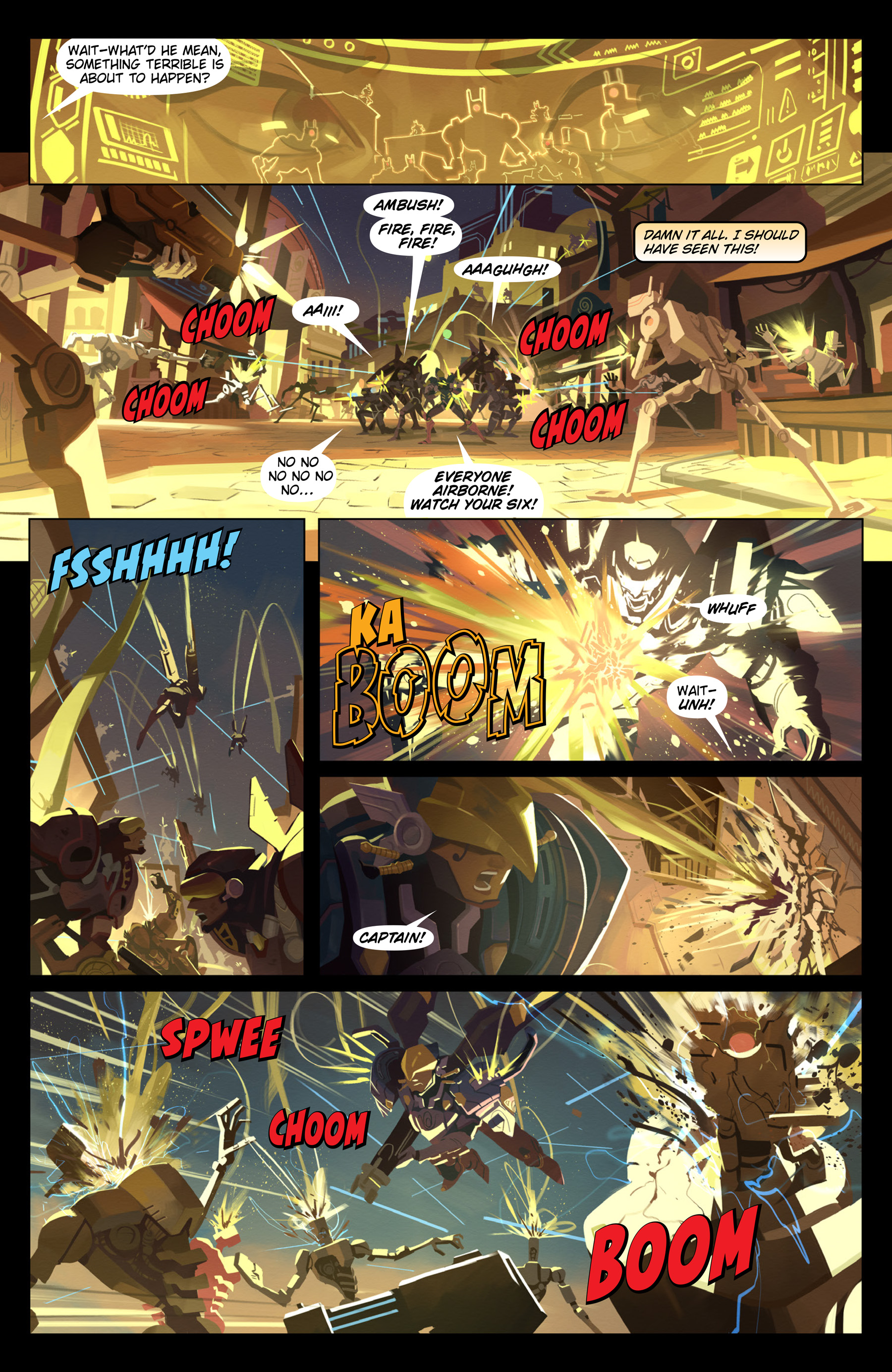 Read online Overwatch comic -  Issue #5 - 5