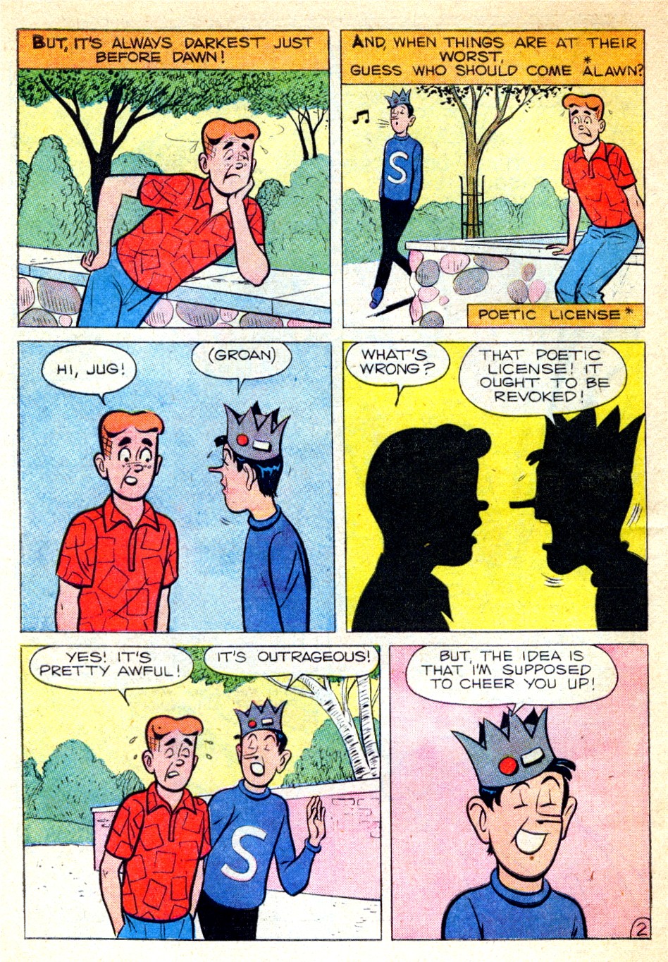 Read online Pep Comics comic -  Issue #167 - 30