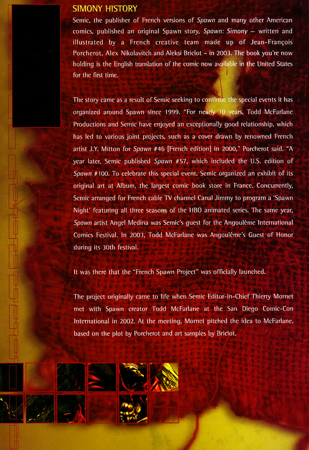 Read online Spawn: Simony comic -  Issue # TPB - 2