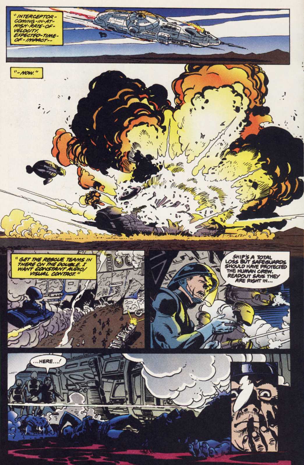 Read online Predator vs. Magnus Robot Fighter comic -  Issue #1 - 17