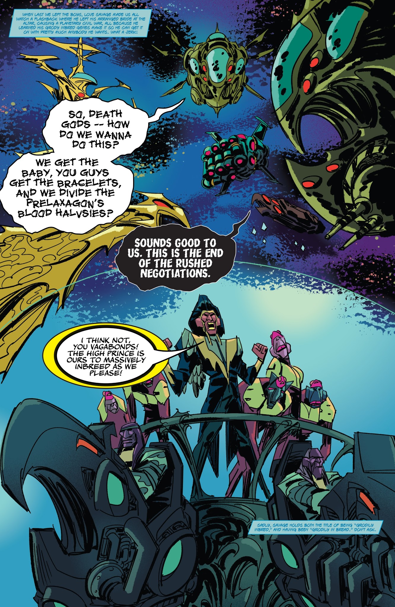 Read online Cosmic Scoundrels comic -  Issue #5 - 3