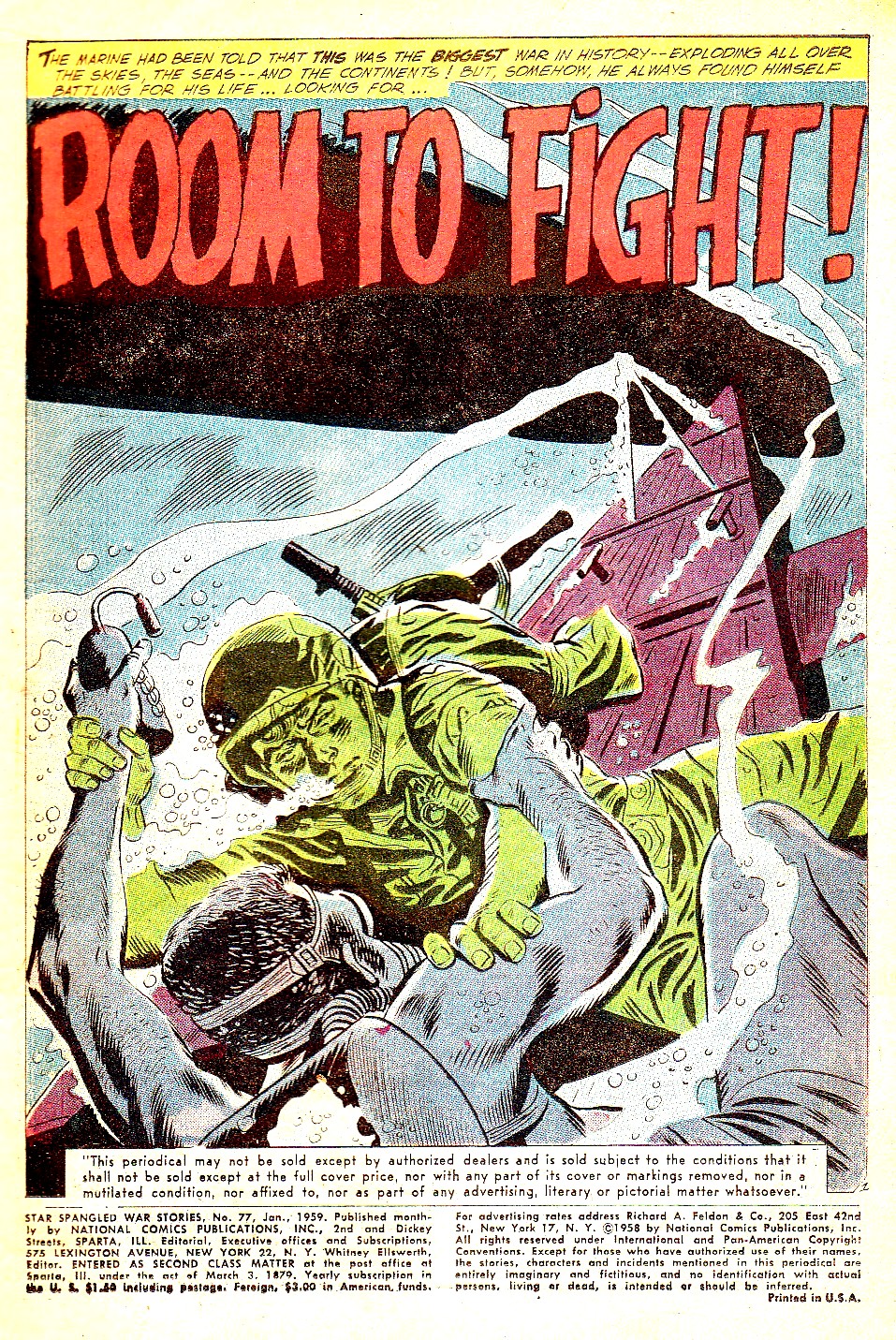 Read online Star Spangled War Stories (1952) comic -  Issue #77 - 3