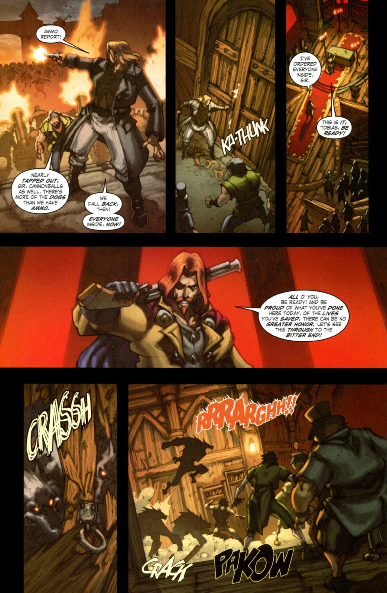 Read online World of Warcraft: Curse of the Worgen comic -  Issue #4 - 25