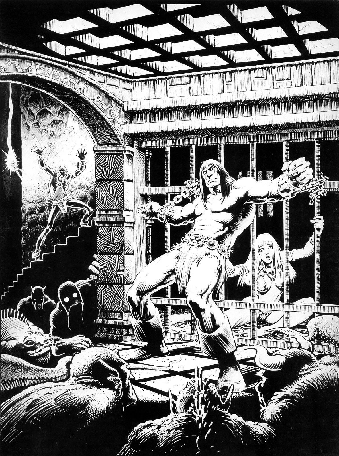 Read online The Savage Sword Of Conan comic -  Issue #16 - 2