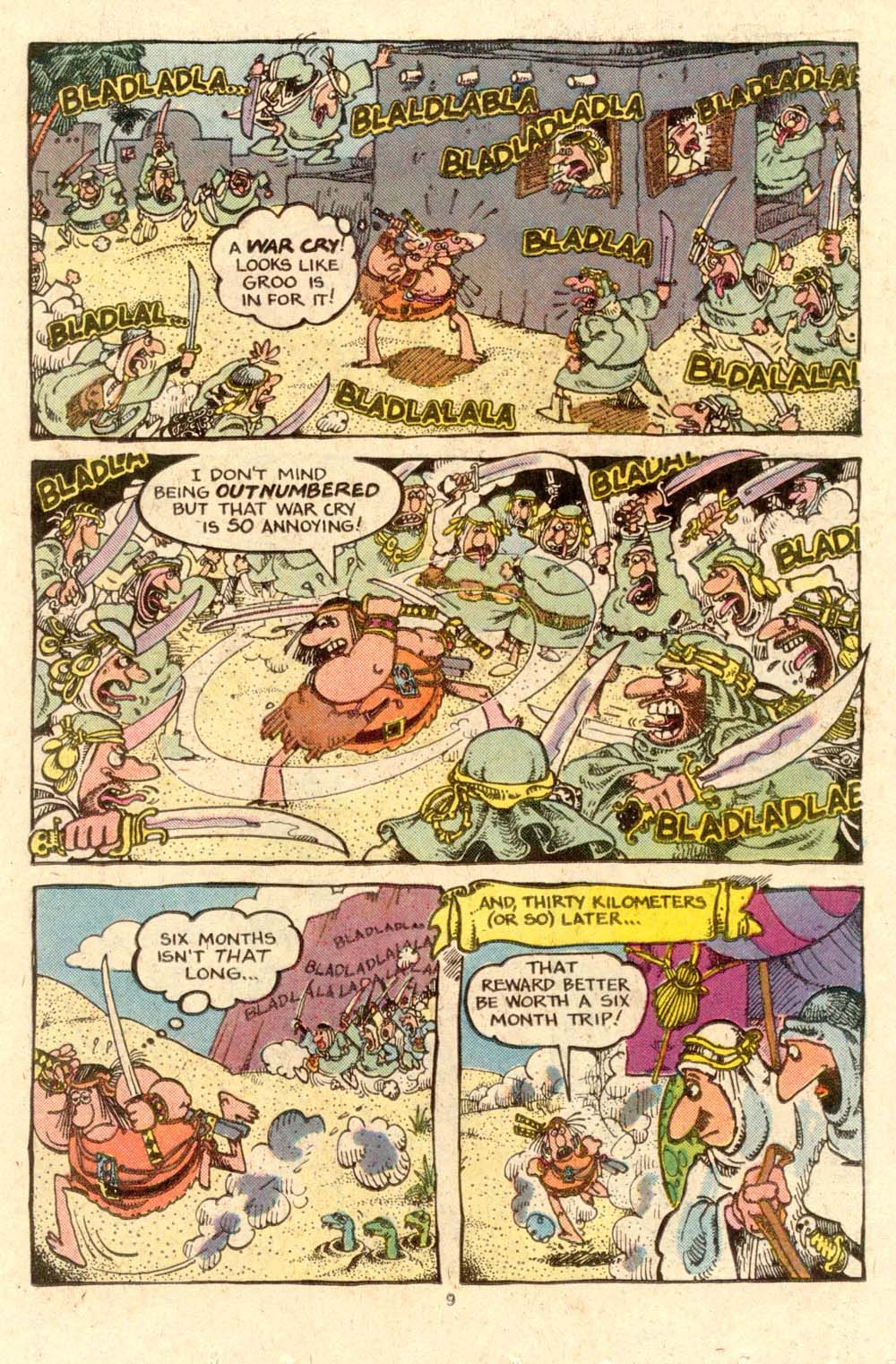 Read online Groo the Wanderer comic -  Issue #3 - 10
