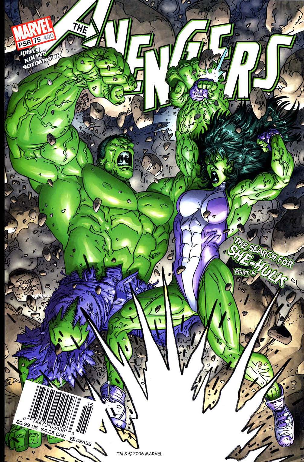 Read online The Avengers (1963) comic -  Issue #490 - 1