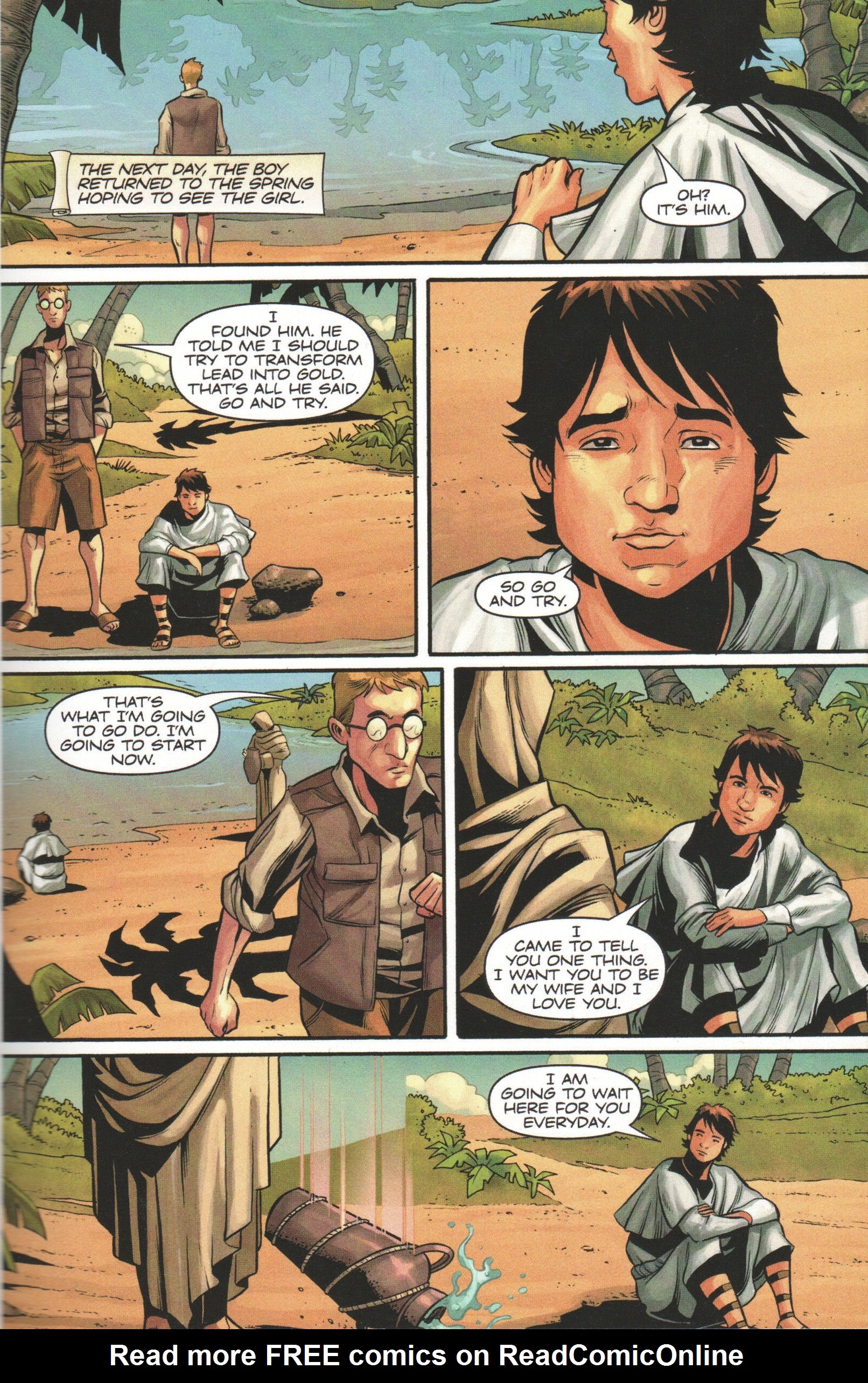 Read online The Alchemist: A Graphic Novel comic -  Issue # TPB (Part 2) - 35