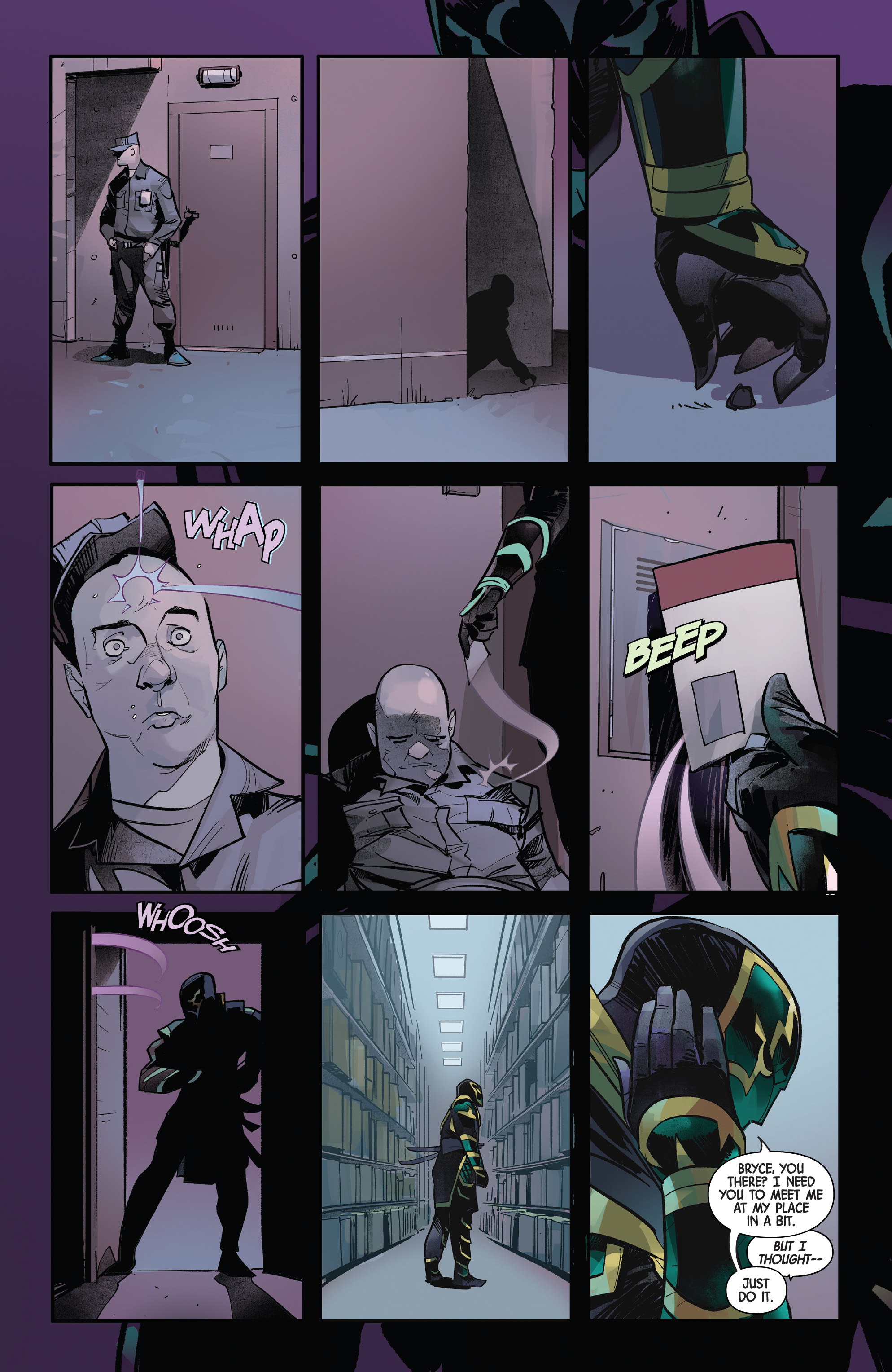 Read online Hawkeye: Freefall comic -  Issue #3 - 13
