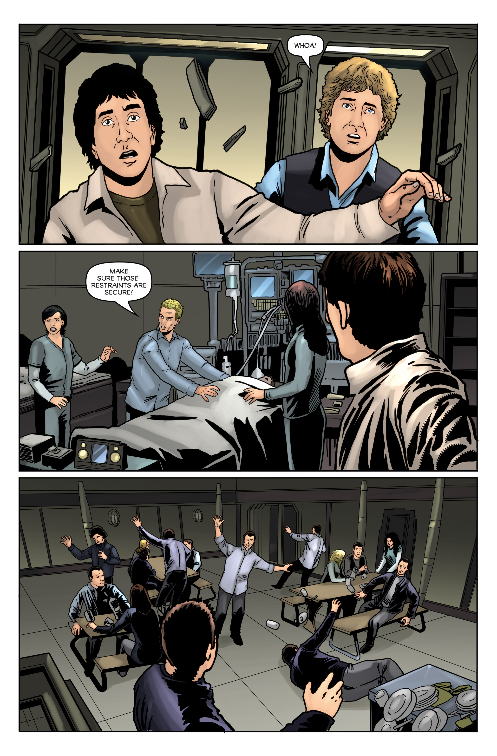 Read online Stargate Universe comic -  Issue #5 - 19