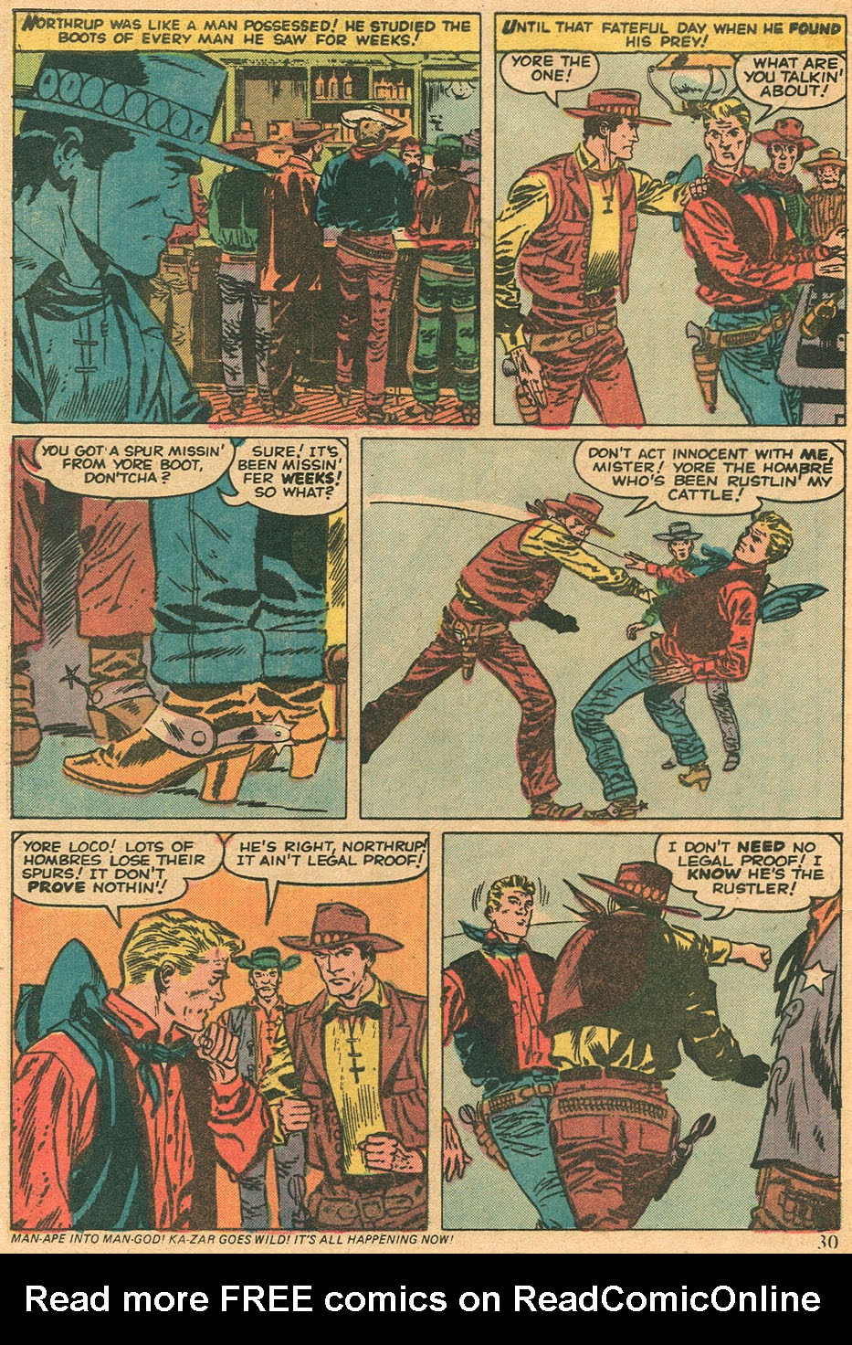 Read online Kid Colt Outlaw comic -  Issue #183 - 32