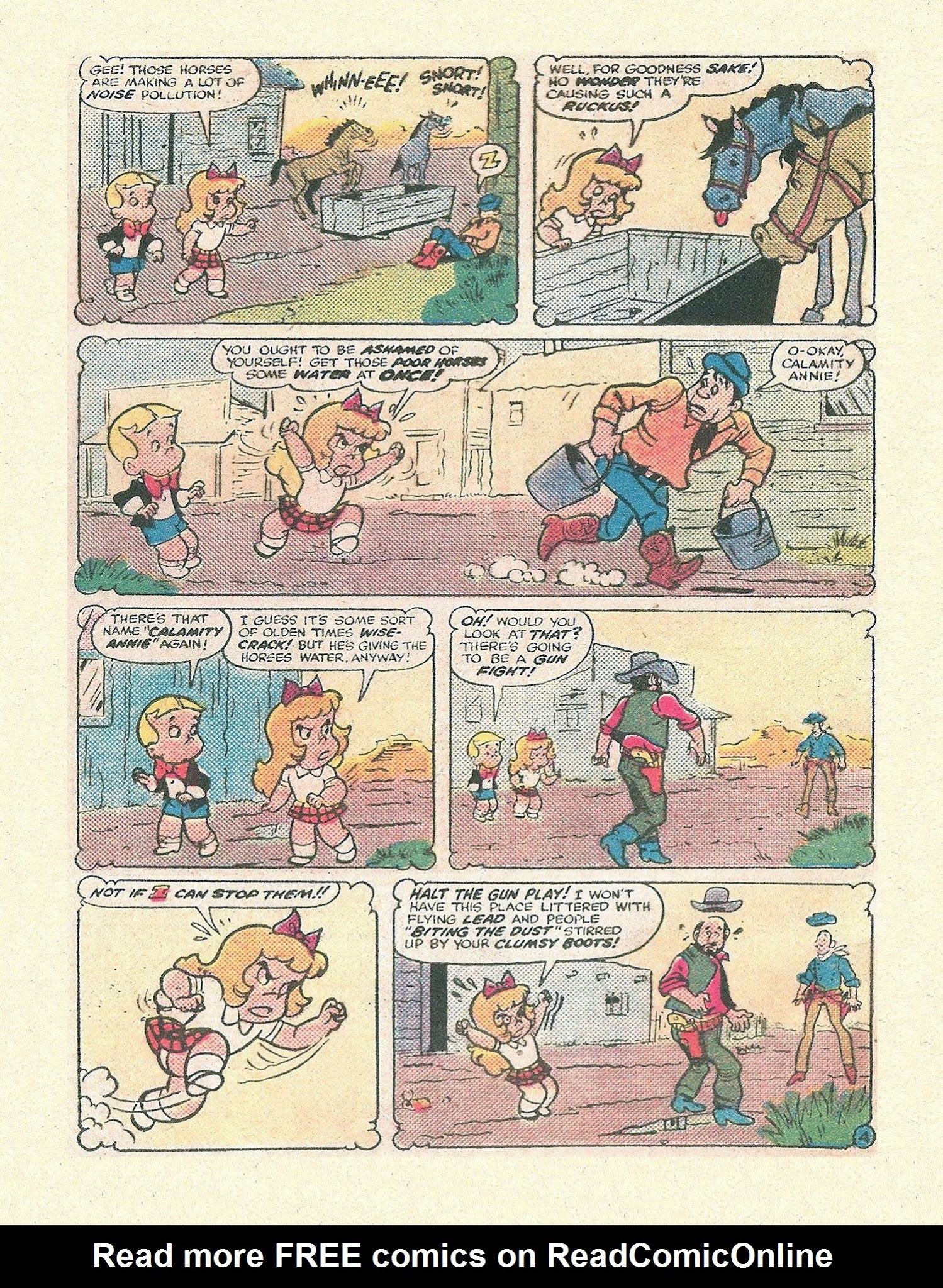 Read online Richie Rich Digest Stories comic -  Issue #13 - 36