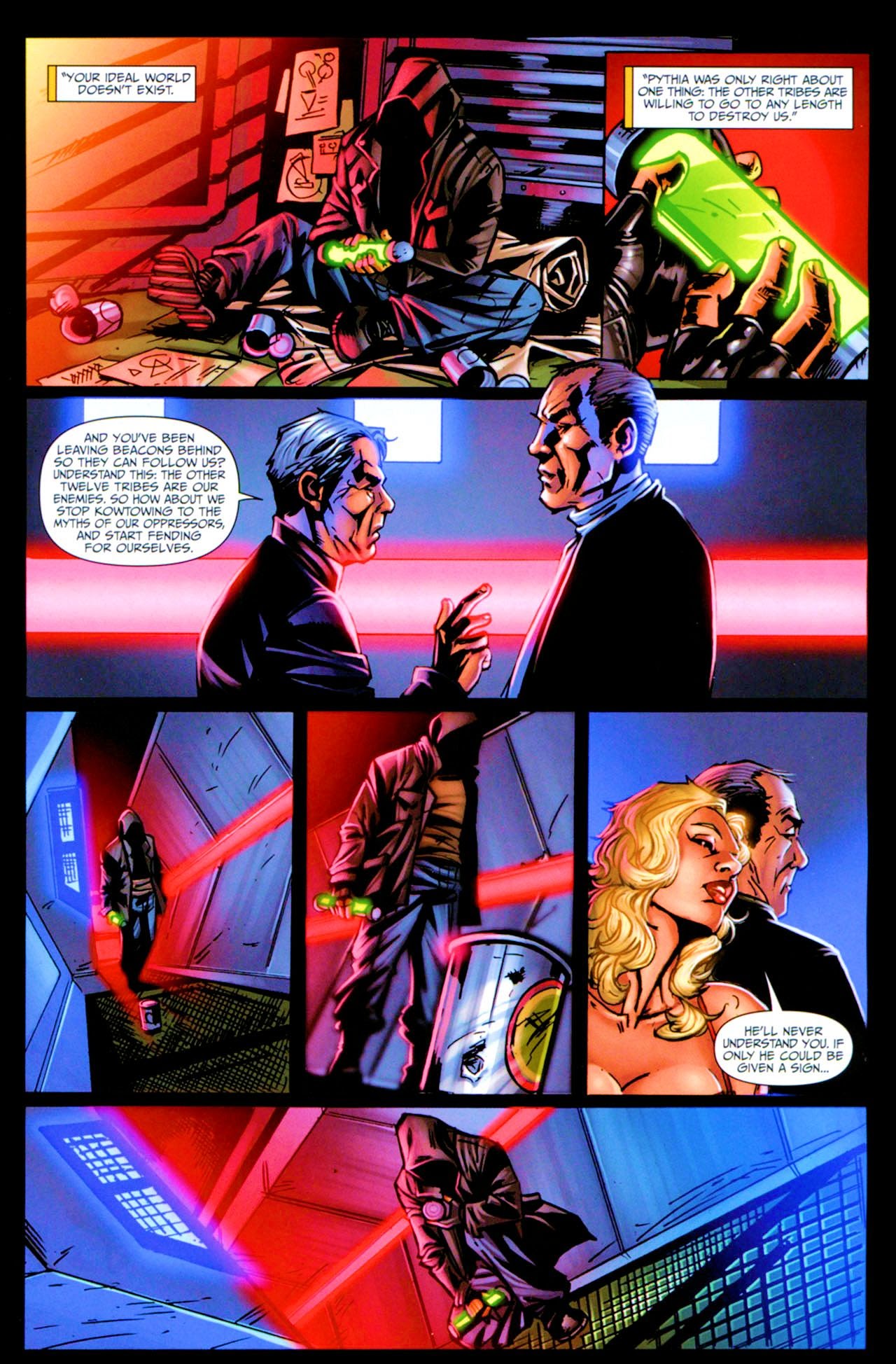 Read online Battlestar Galactica: The Final Five comic -  Issue #2 - 9