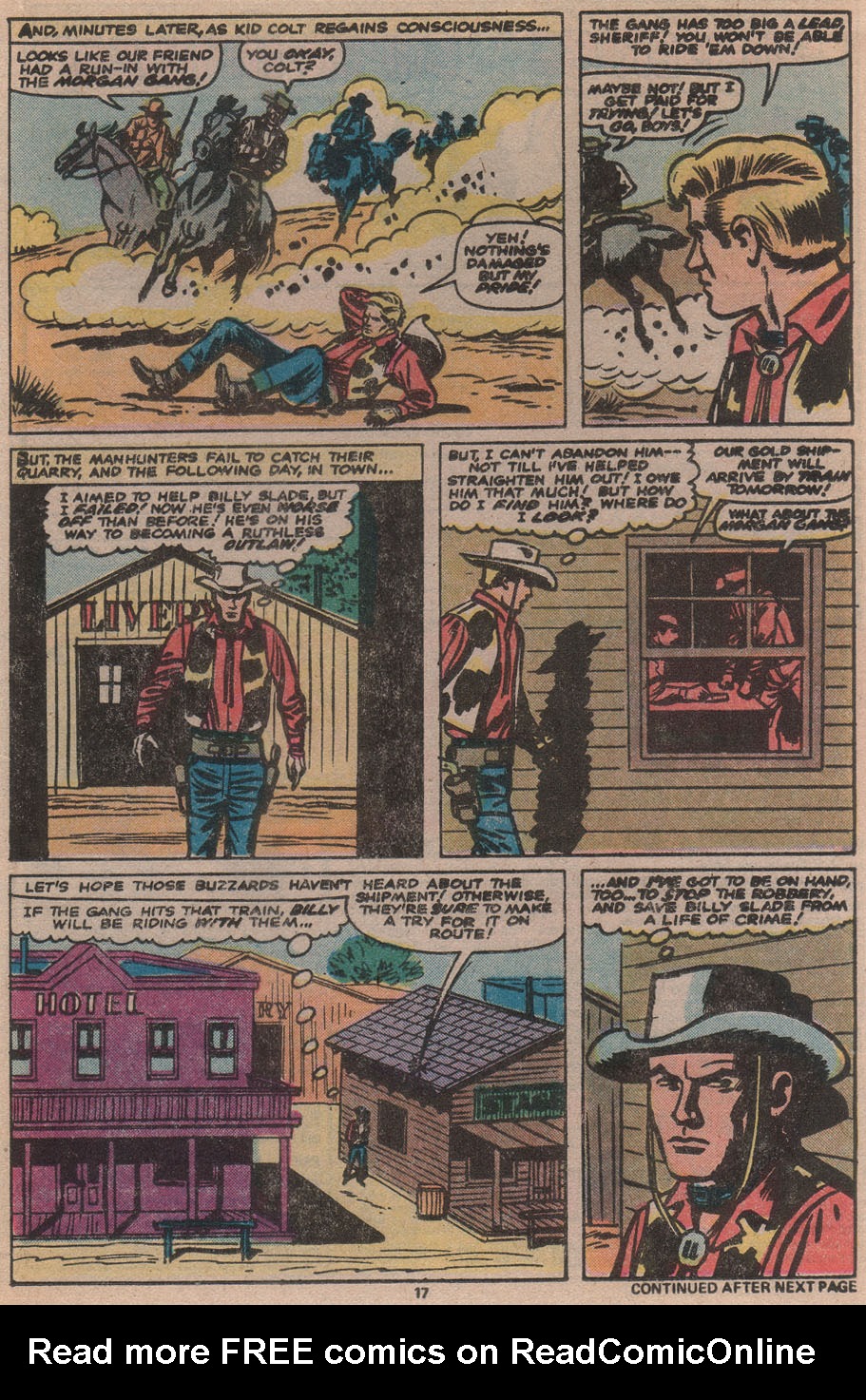 Read online Kid Colt Outlaw comic -  Issue #222 - 19