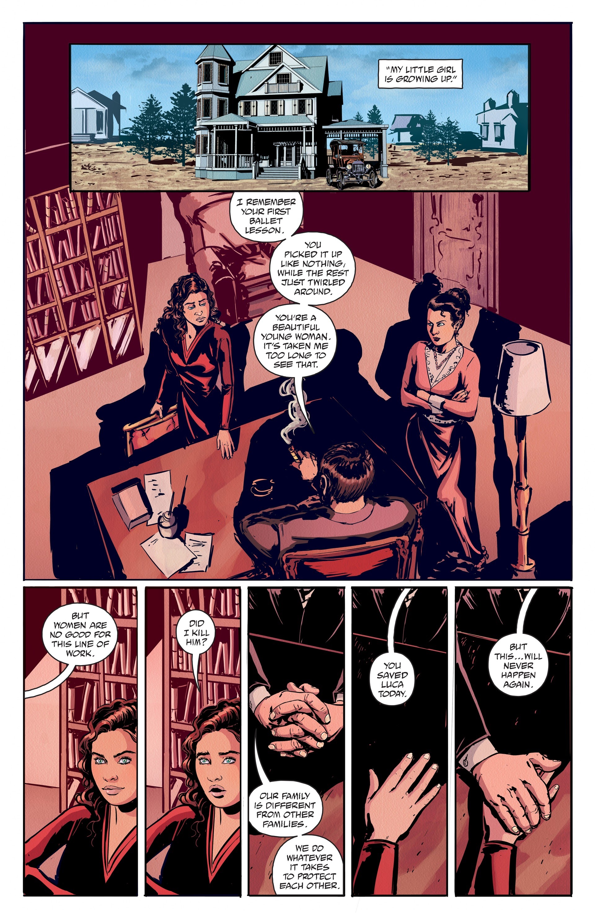 Read online Mafiosa comic -  Issue # TPB - 21