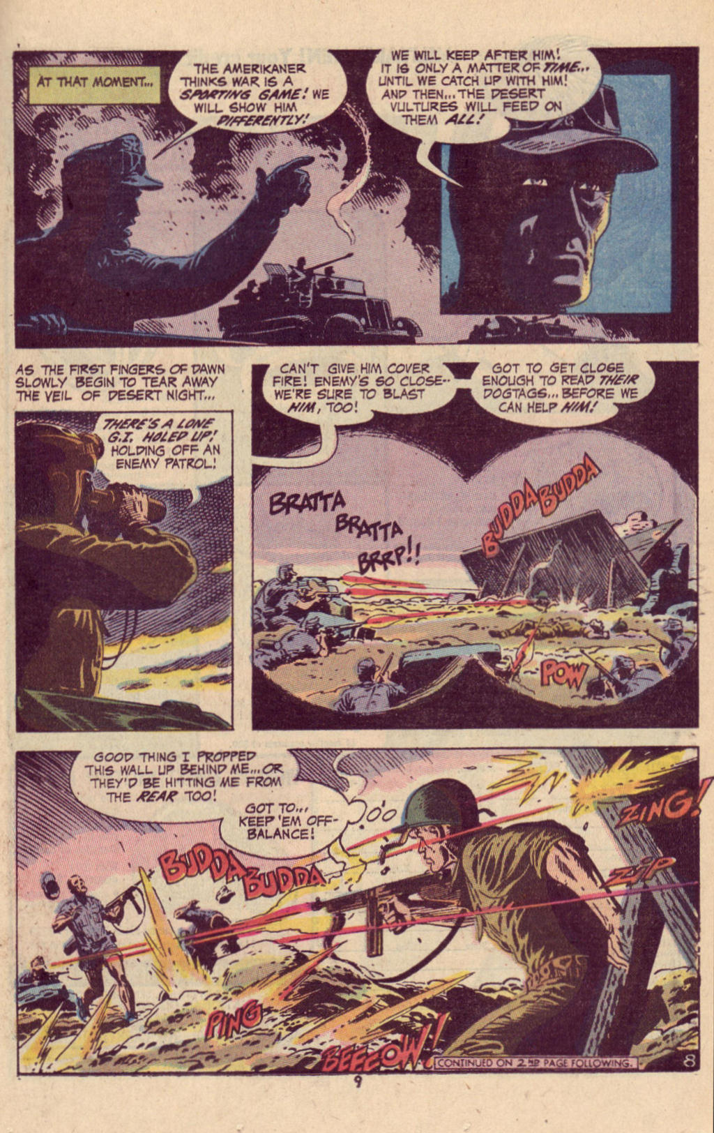 Read online G.I. Combat (1952) comic -  Issue #146 - 11