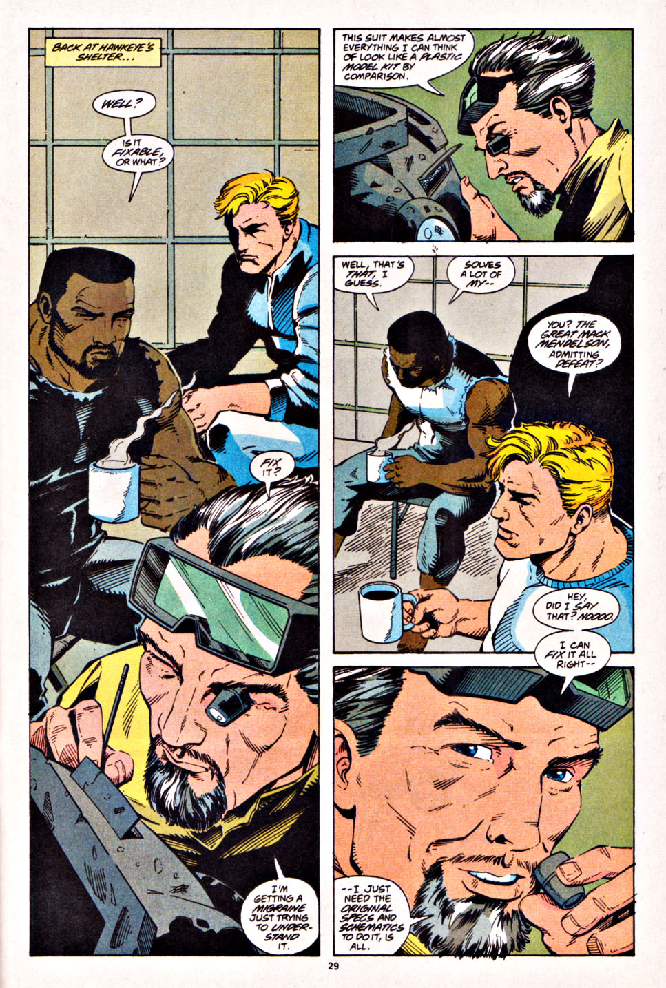 Read online War Machine (1994) comic -  Issue #7 - 22