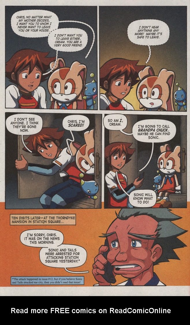 Read online Sonic X comic -  Issue #14 - 10