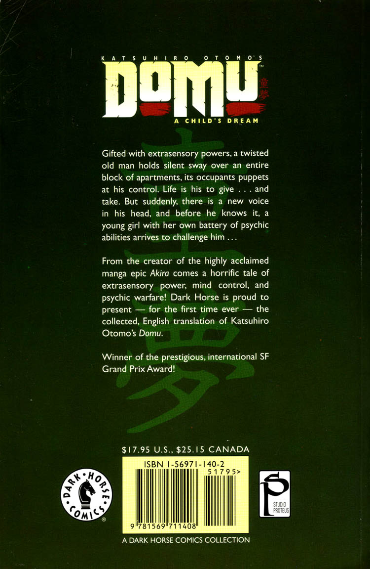 Read online Domu: A Child's Dream comic -  Issue # TPB 1 (Part 3) - 34