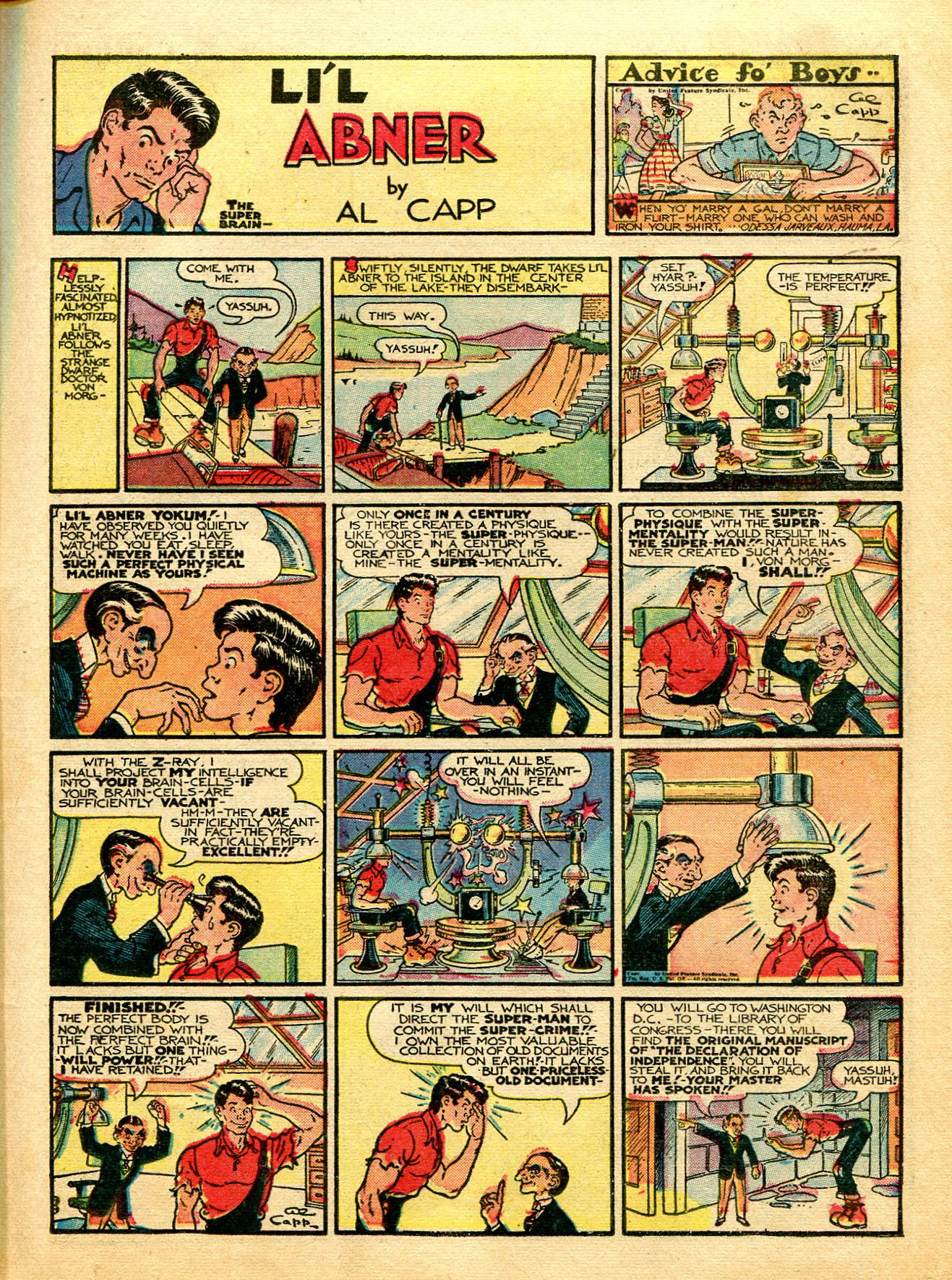 Read online Comics on Parade comic -  Issue #36 - 23