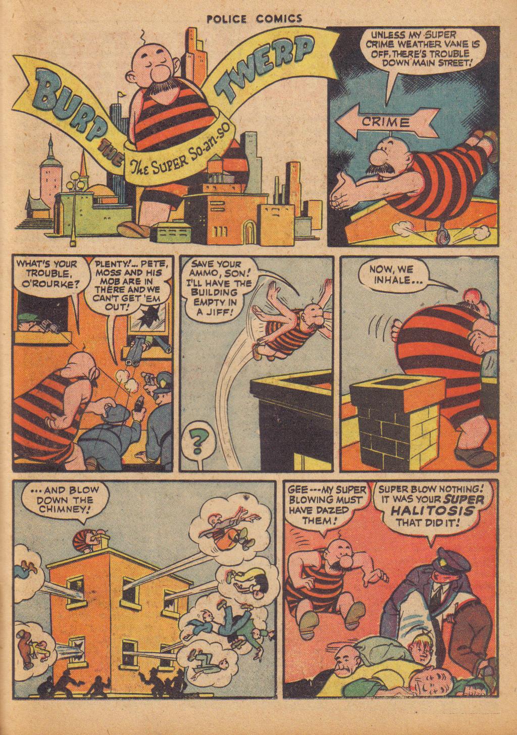 Read online Police Comics comic -  Issue #50 - 39