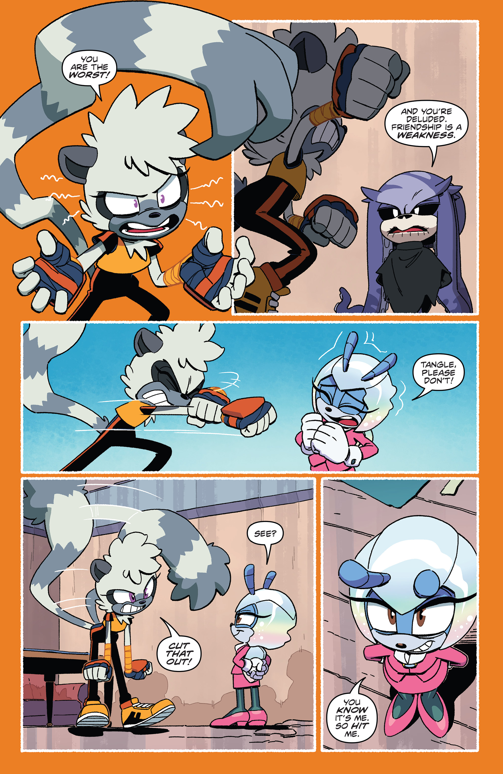 Read online Sonic the Hedgehog: Tangle & Whisper comic -  Issue #4 - 12