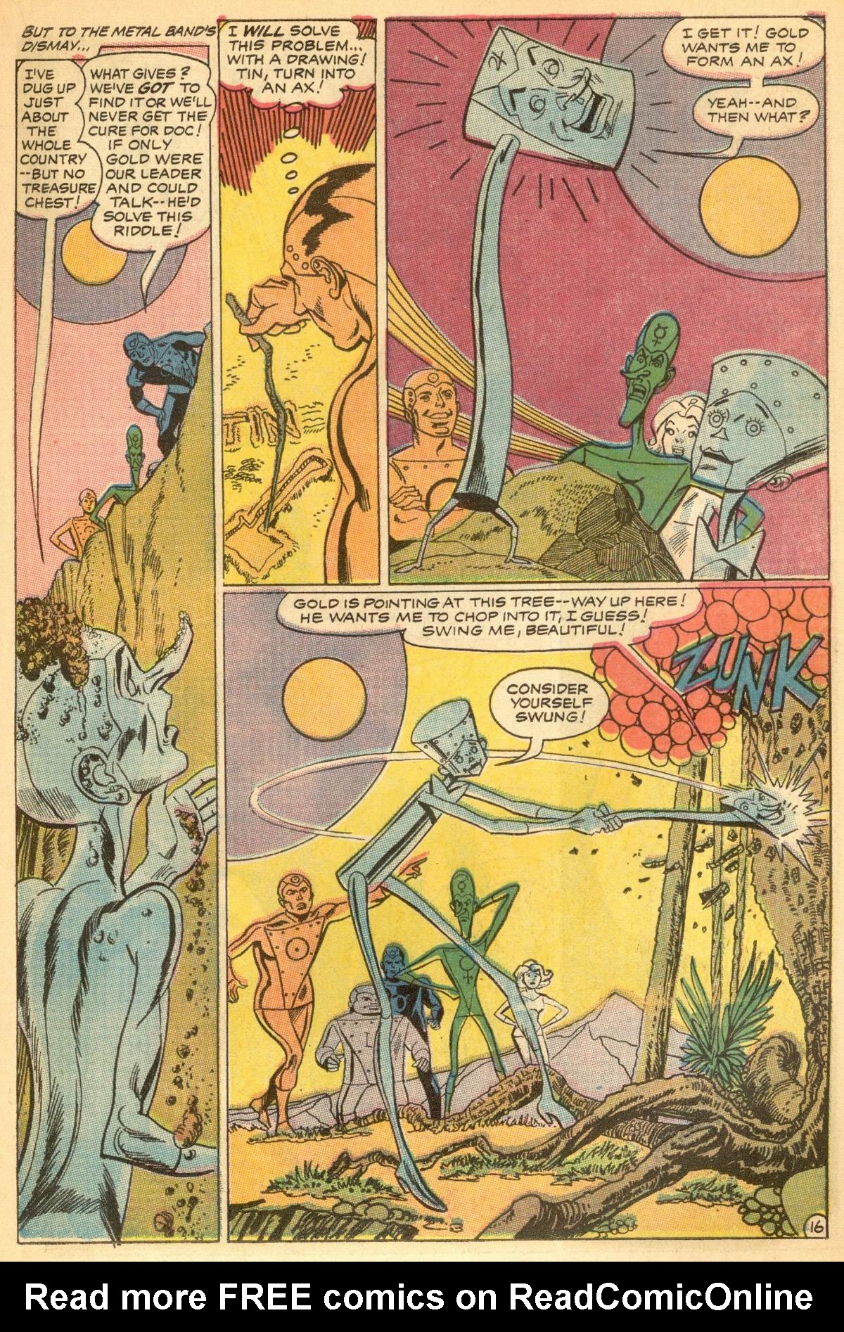 Read online Metal Men (1963) comic -  Issue #30 - 19