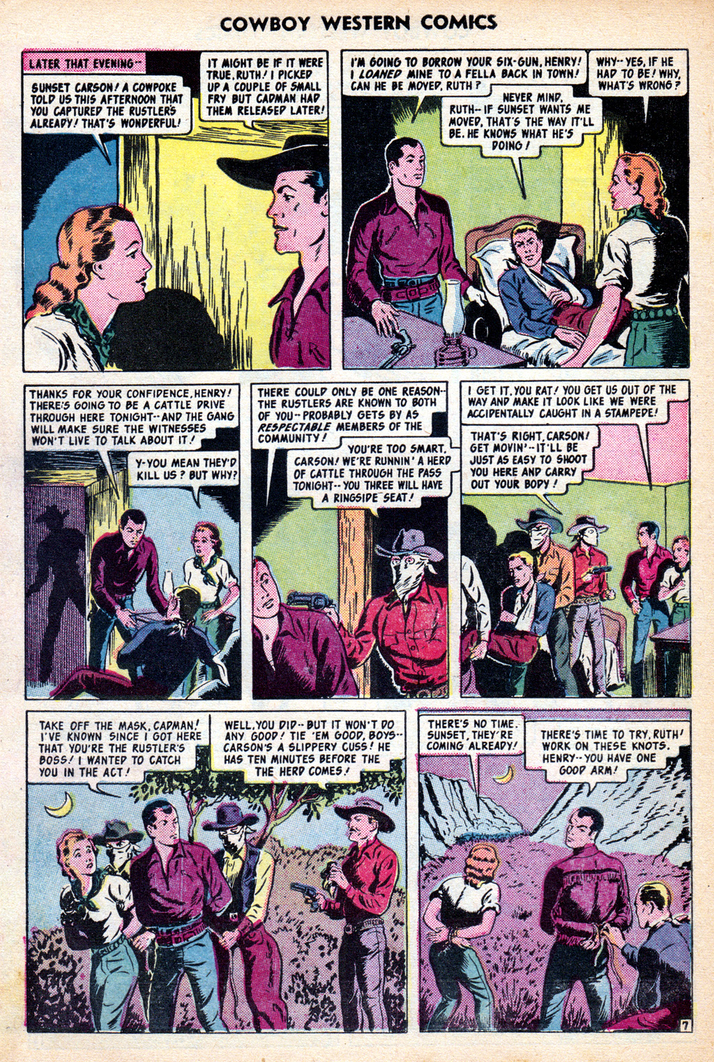 Read online Cowboy Western Comics (1948) comic -  Issue #30 - 18