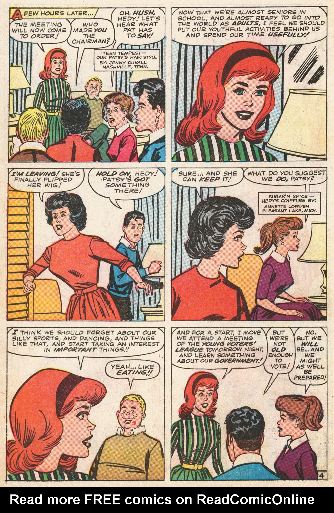 Read online Patsy Walker comic -  Issue #107 - 6