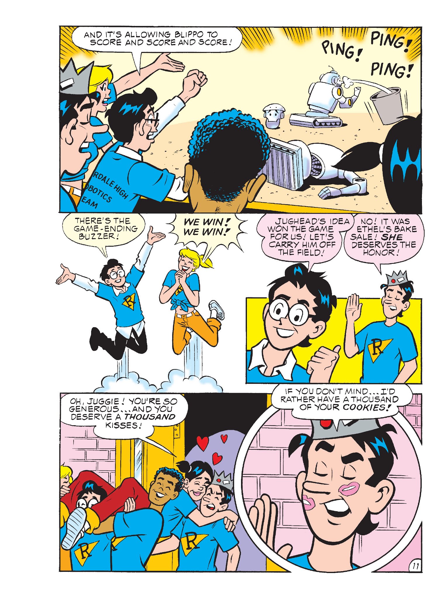 Read online Archie's Funhouse Double Digest comic -  Issue #26 - 153