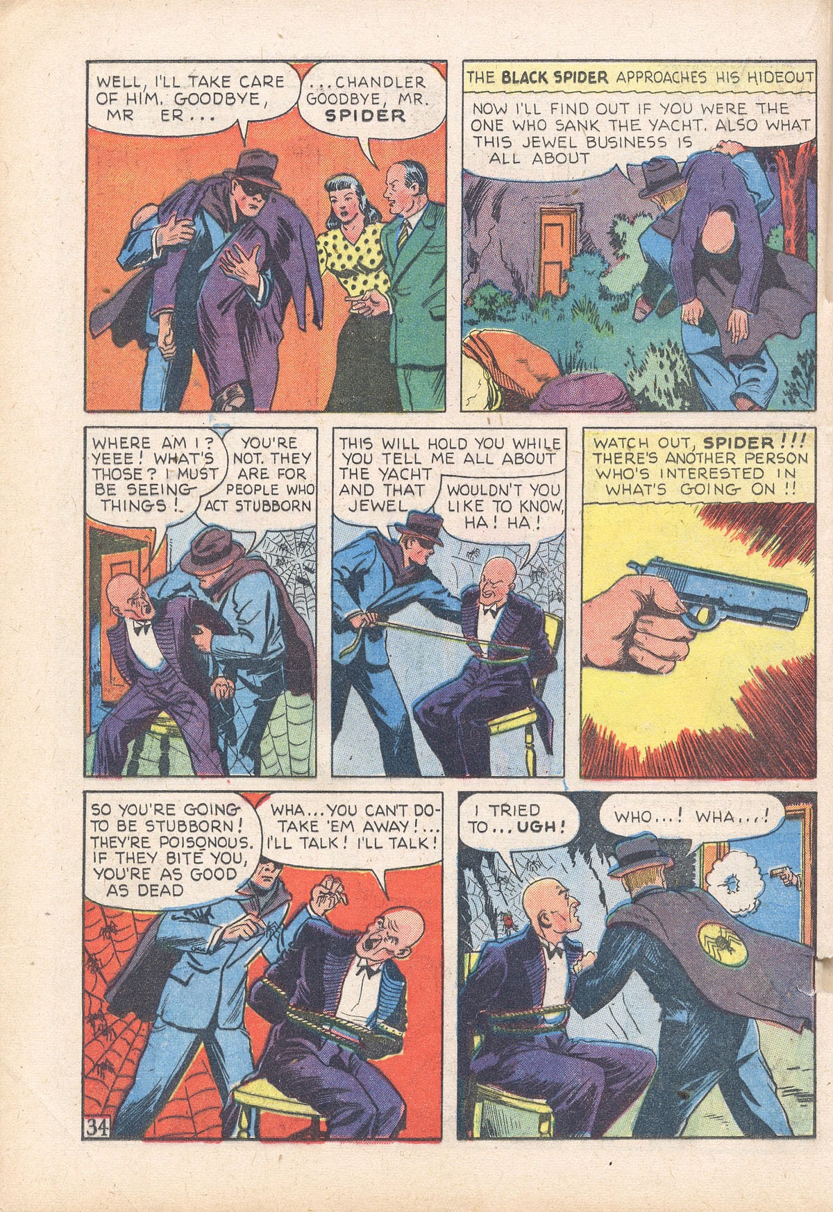 Read online Super-Mystery Comics comic -  Issue #12 - 36