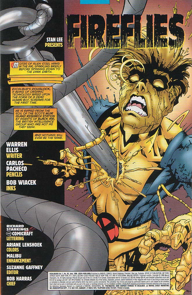 Read online Excalibur (1988) comic -  Issue #98 - 2