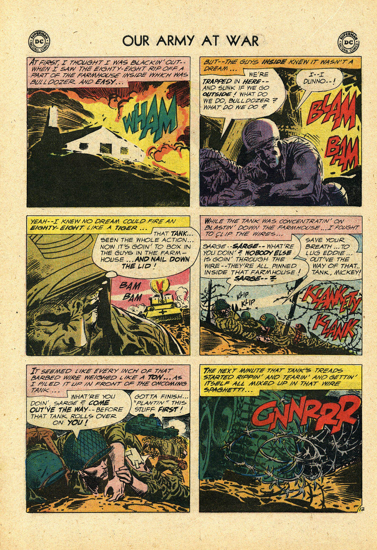 Read online Our Army at War (1952) comic -  Issue #95 - 16