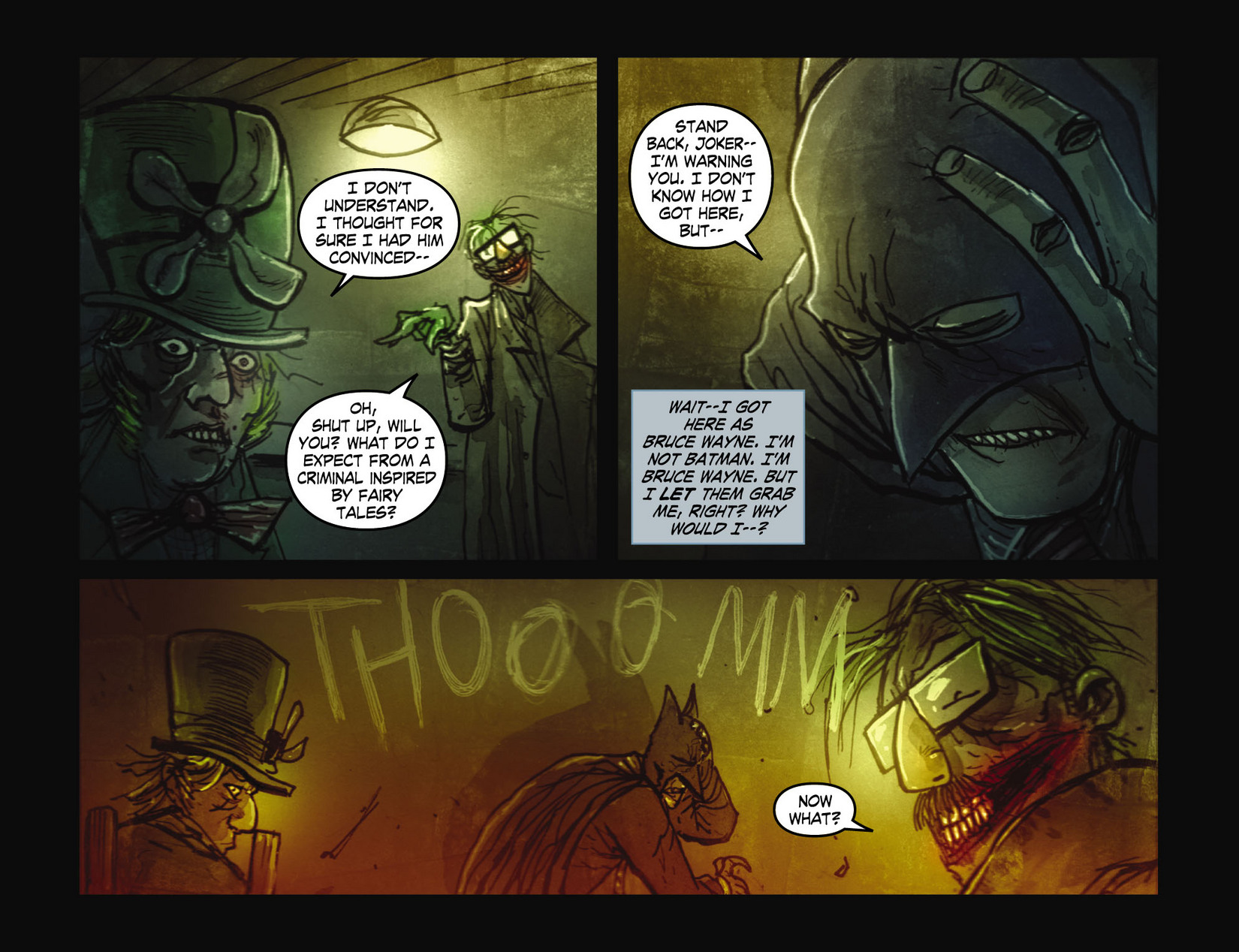 Read online Legends of the Dark Knight [I] comic -  Issue #6 - 9