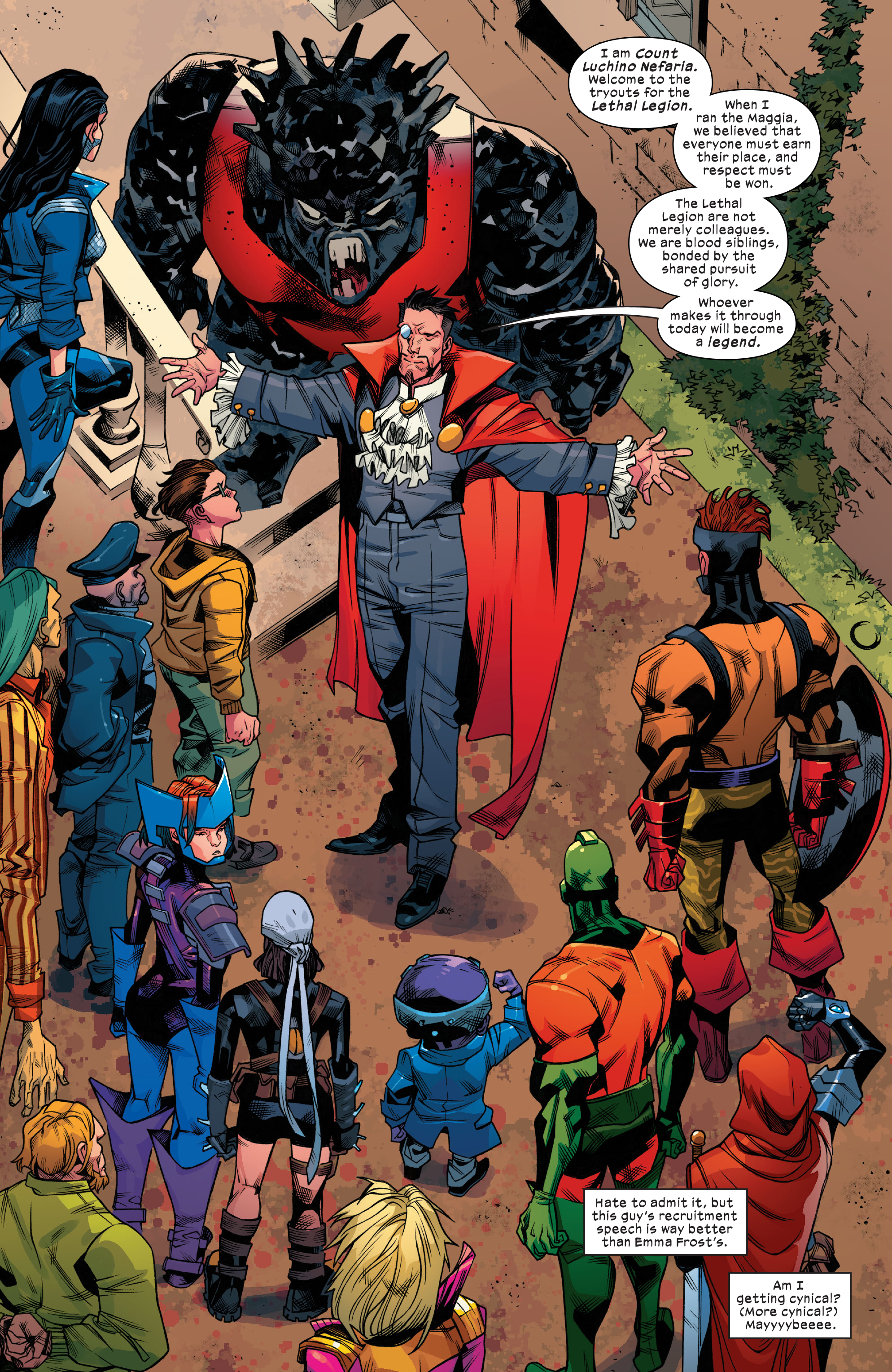 Read online New Mutants Lethal Legion comic -  Issue #2 - 8