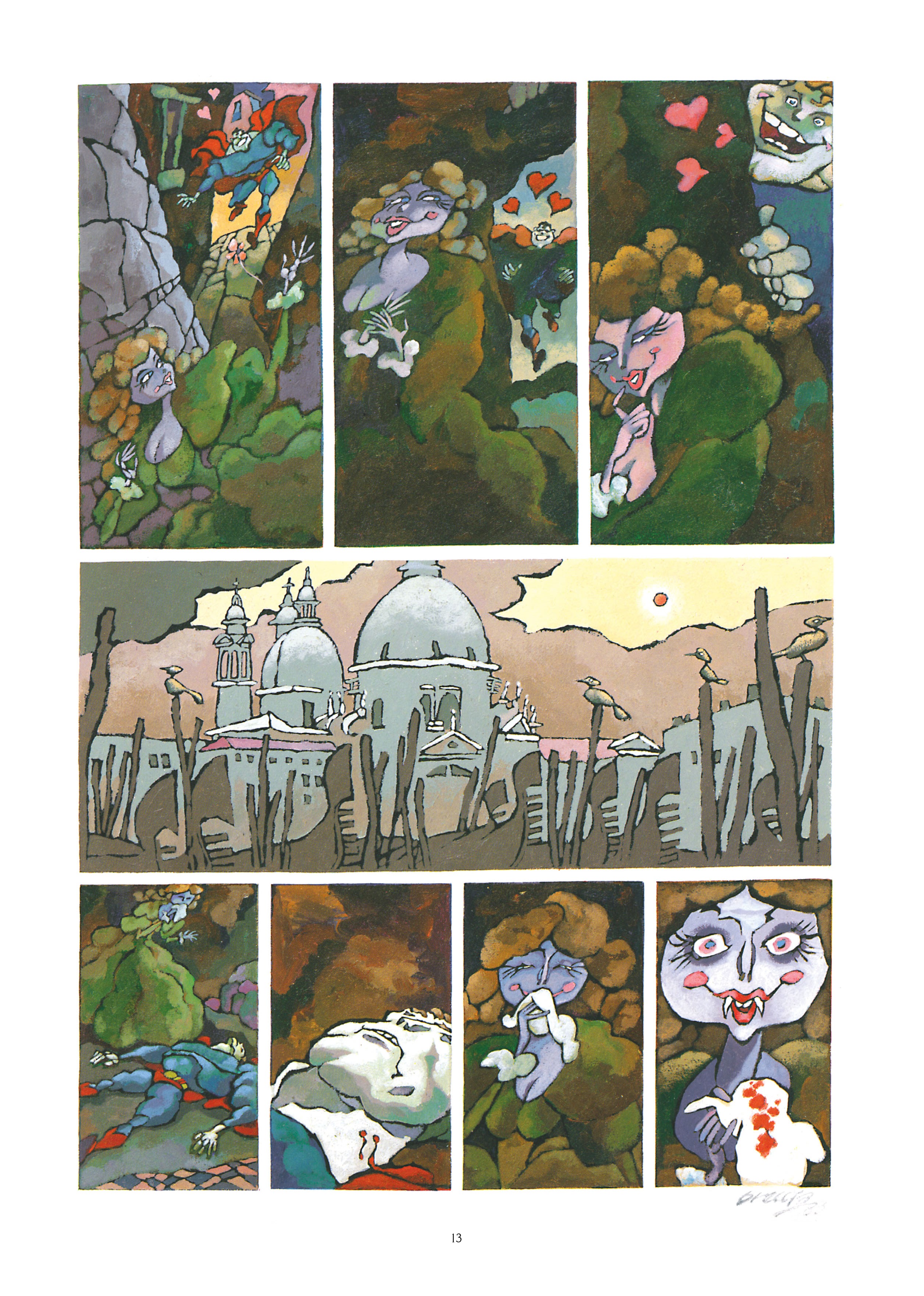 Read online Alberto Breccia's Dracula comic -  Issue # TPB - 12