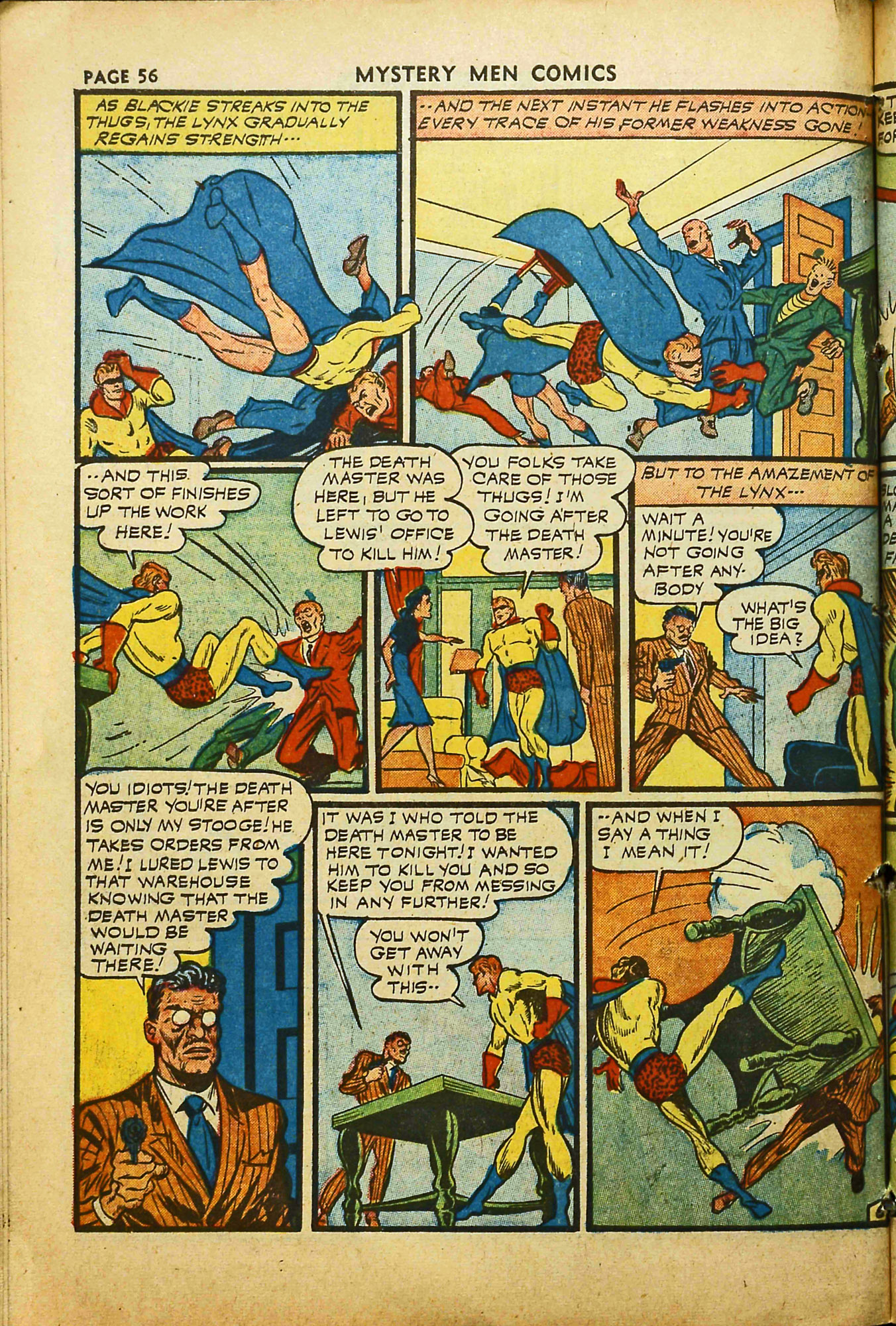 Read online Mystery Men Comics comic -  Issue #29 - 57