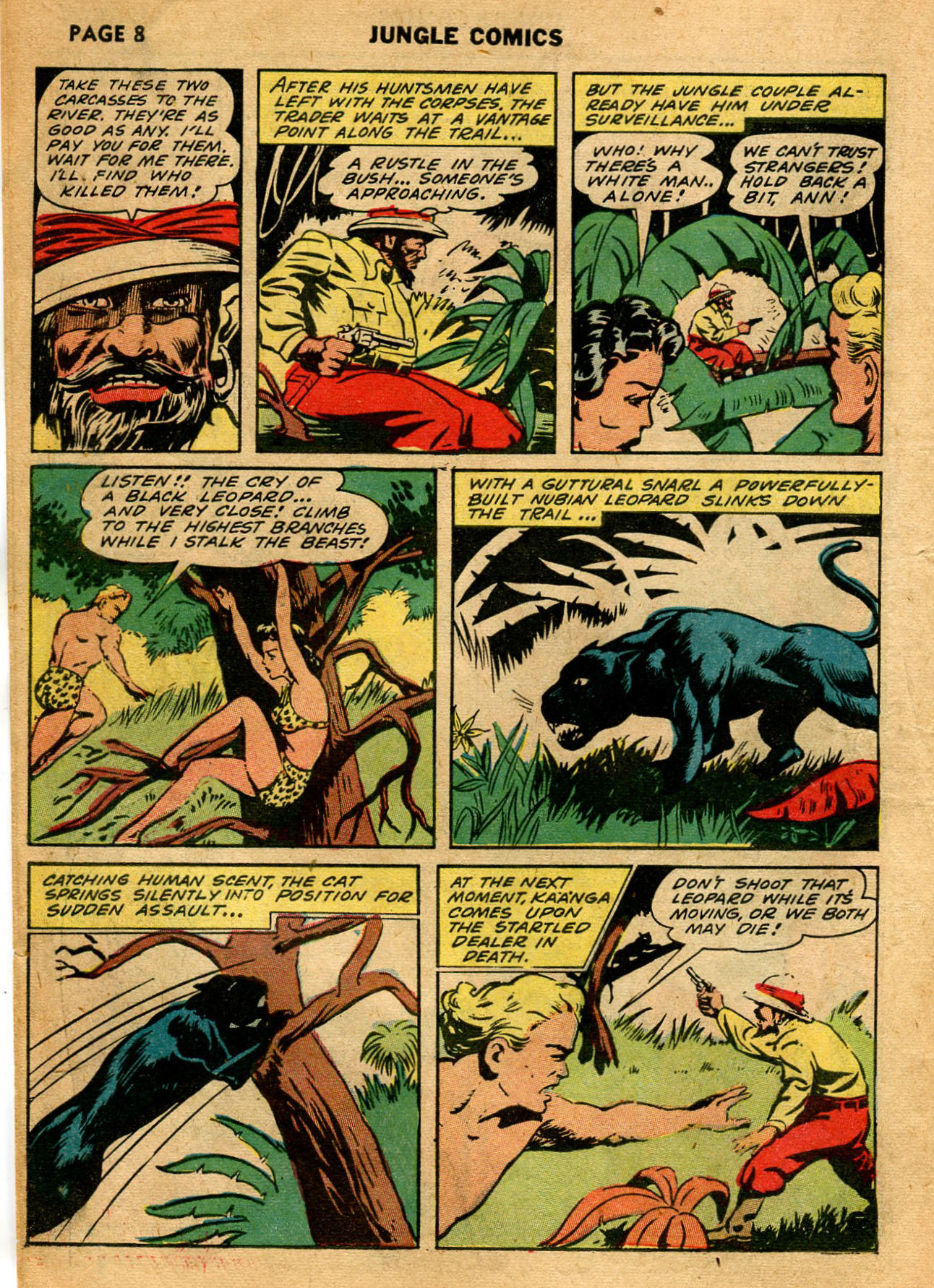 Read online Jungle Comics comic -  Issue #40 - 10