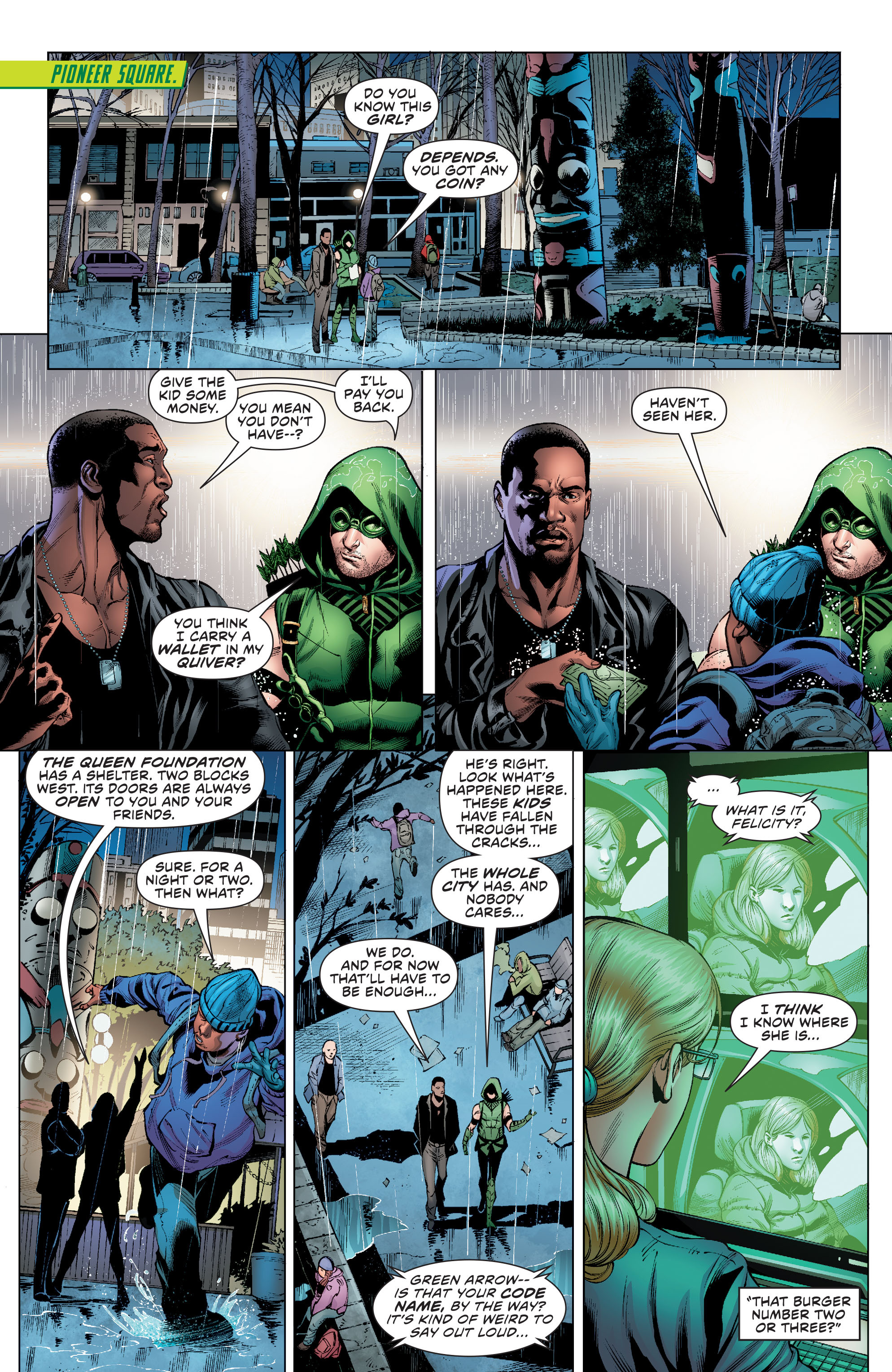 Read online Green Arrow (2011) comic -  Issue #36 - 13