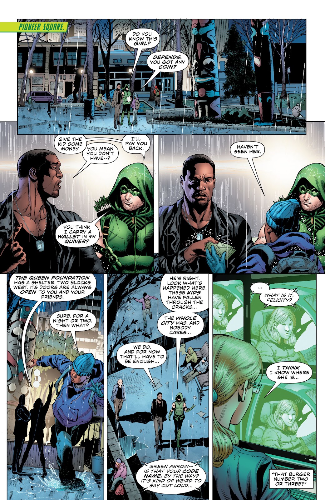 Green Arrow (2011) issue 36 - Page 13
