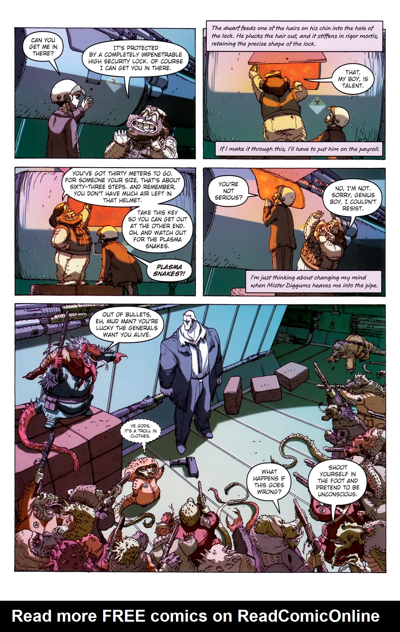 Read online Artemis Fowl: The Arctic Incident comic -  Issue # TPB - 111