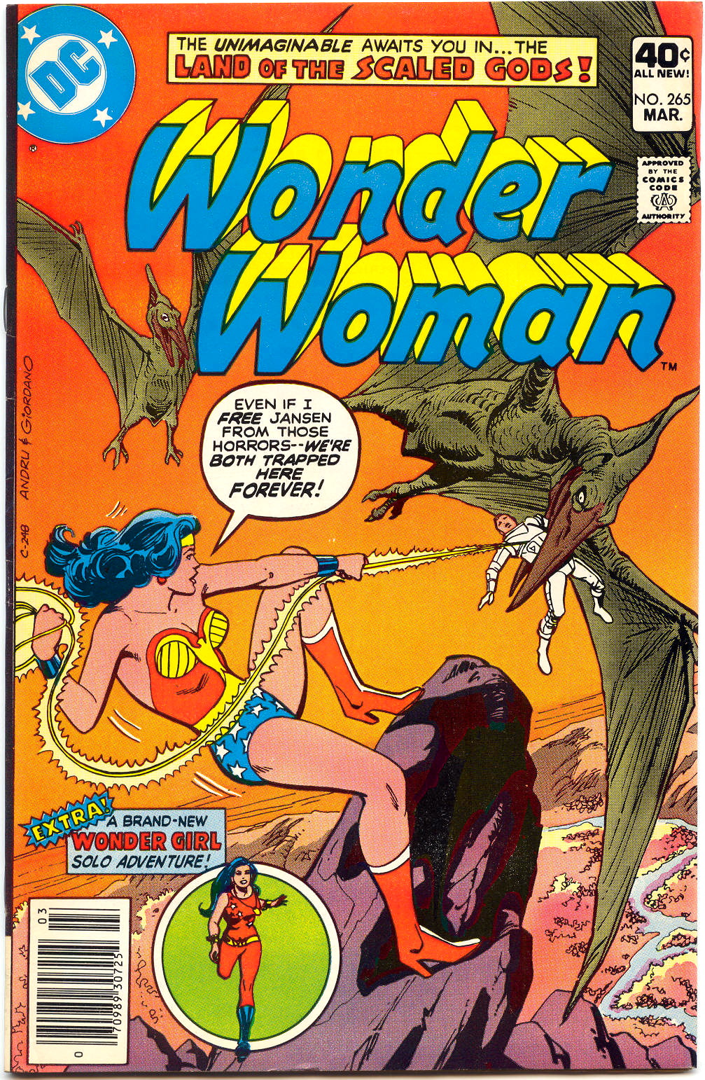 Read online Wonder Woman (1942) comic -  Issue #265 - 1