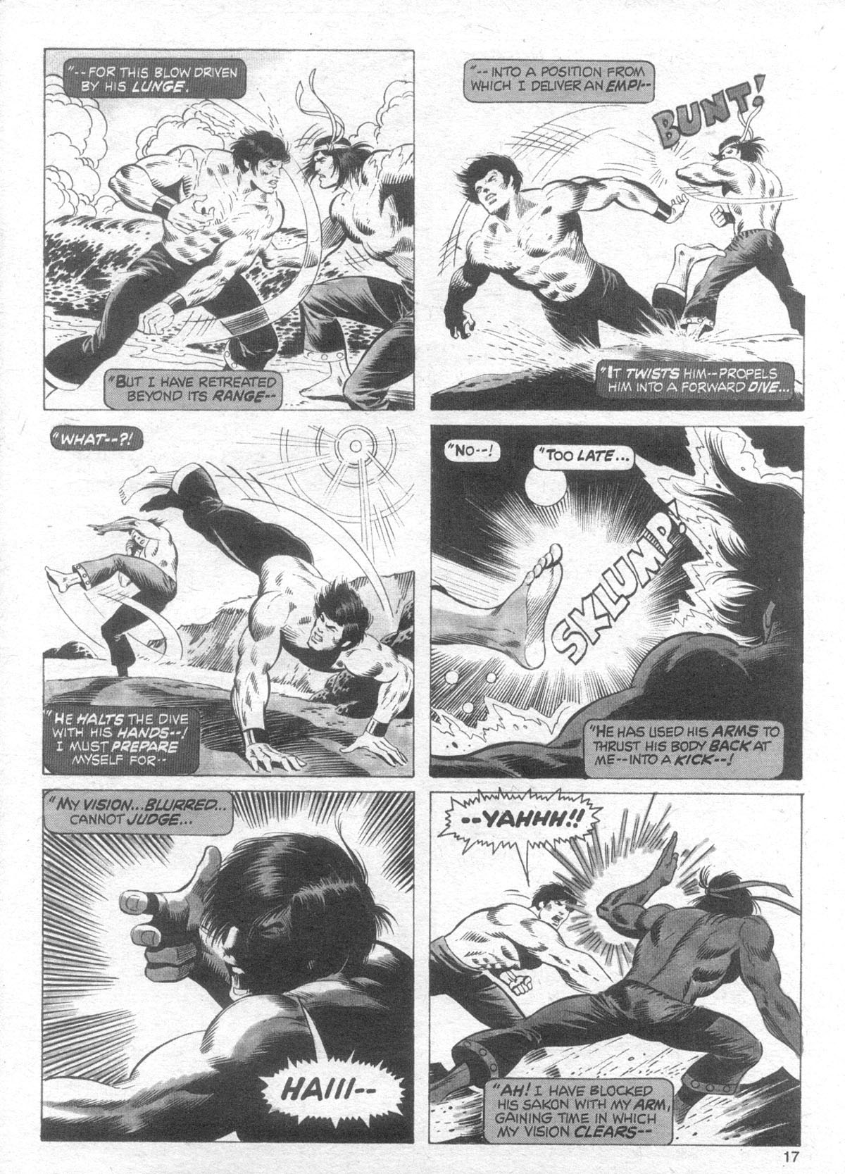 Read online The Deadly Hands of Kung Fu comic -  Issue #9 - 18